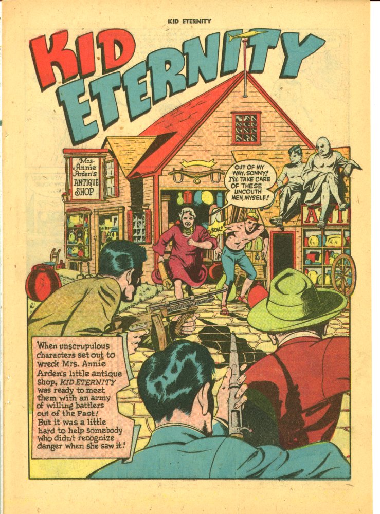 Read online Kid Eternity (1946) comic -  Issue #4 - 15
