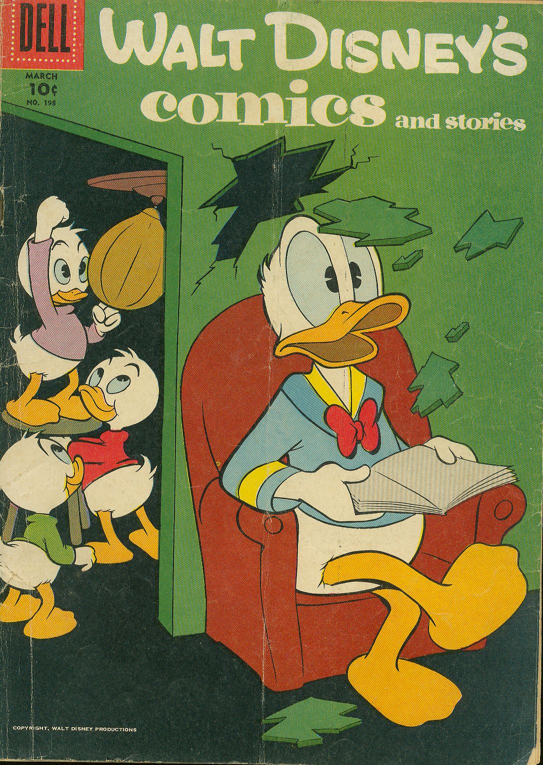 Read online Walt Disney's Comics and Stories comic -  Issue #198 - 1