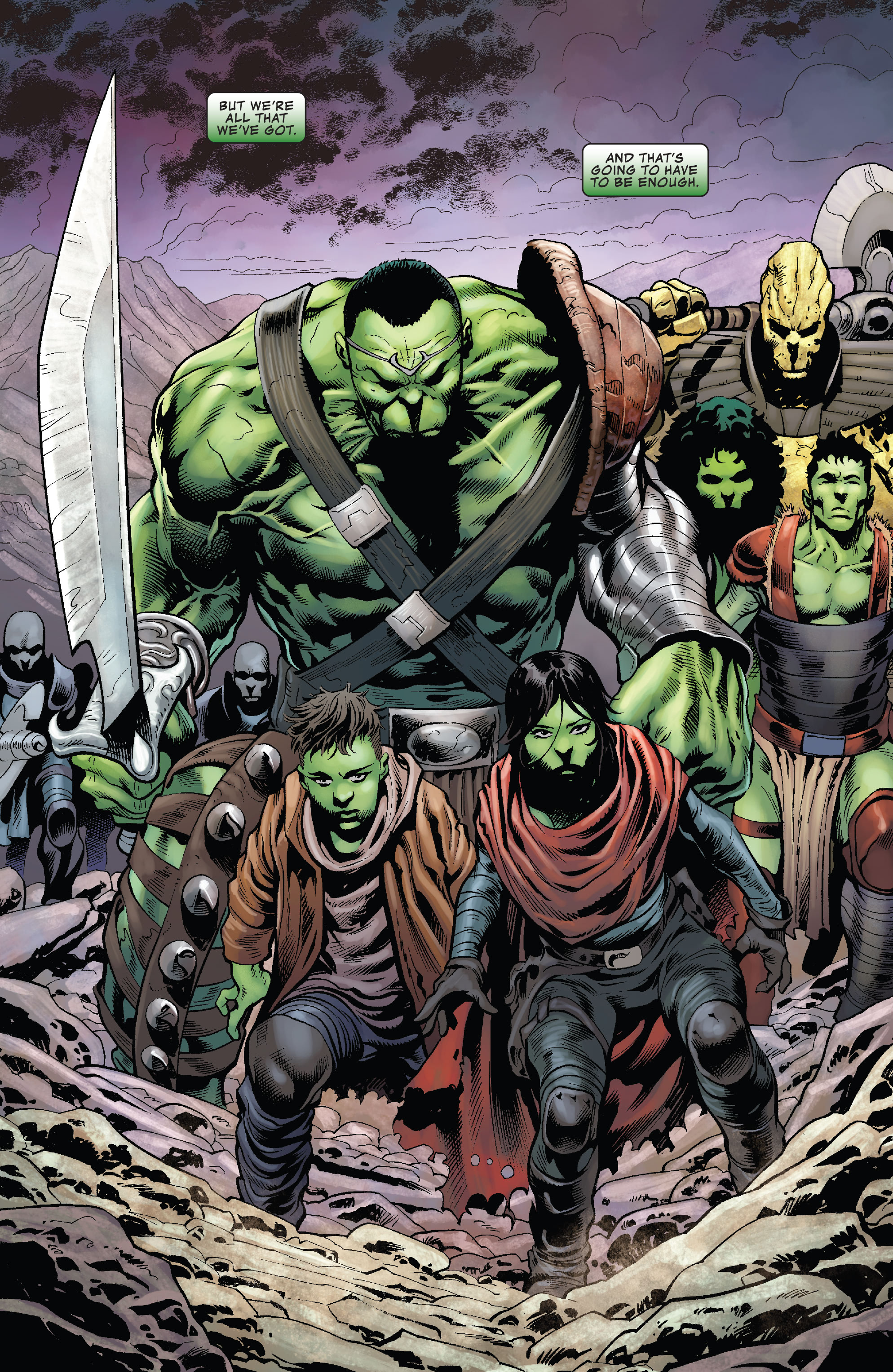Read online Planet Hulk Worldbreaker comic -  Issue #4 - 21