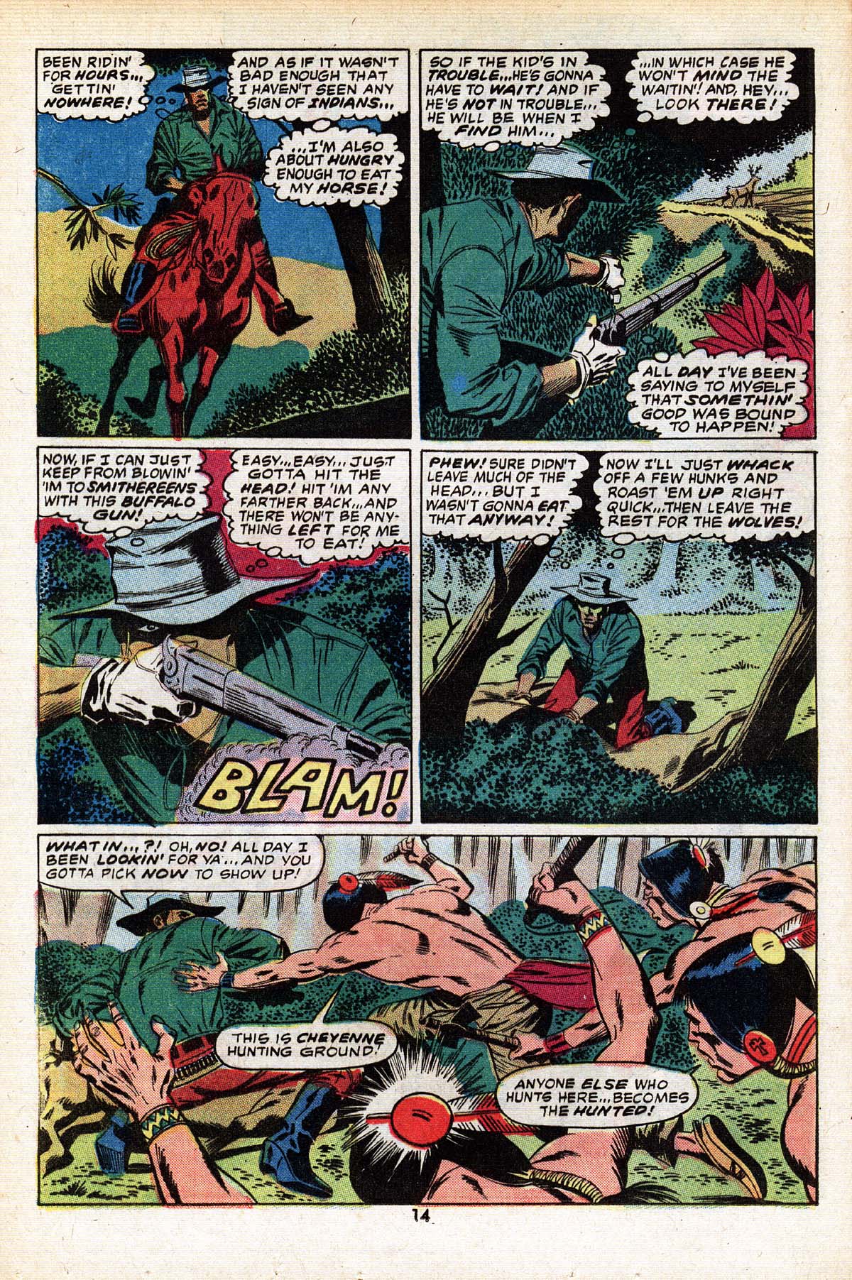 Read online Gunhawks comic -  Issue #4 - 16