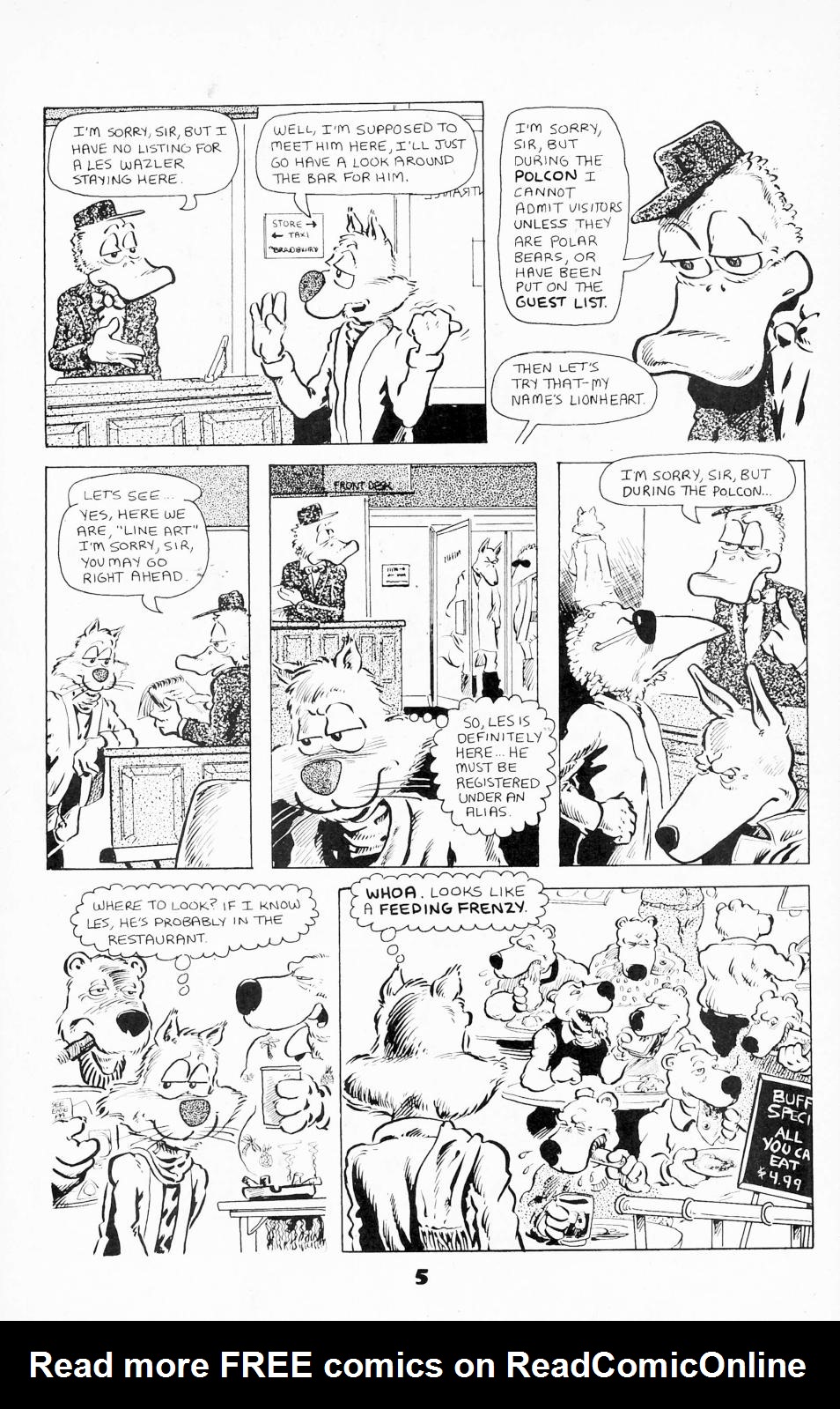 Read online Critters comic -  Issue #17 - 7