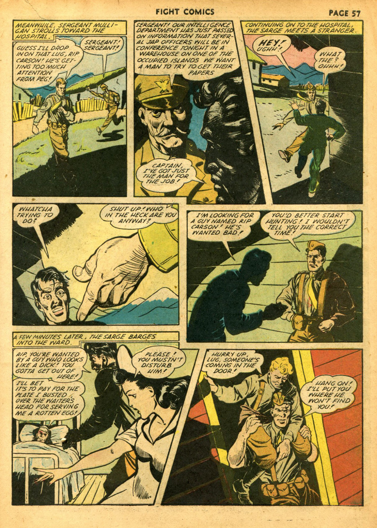 Read online Fight Comics comic -  Issue #22 - 59