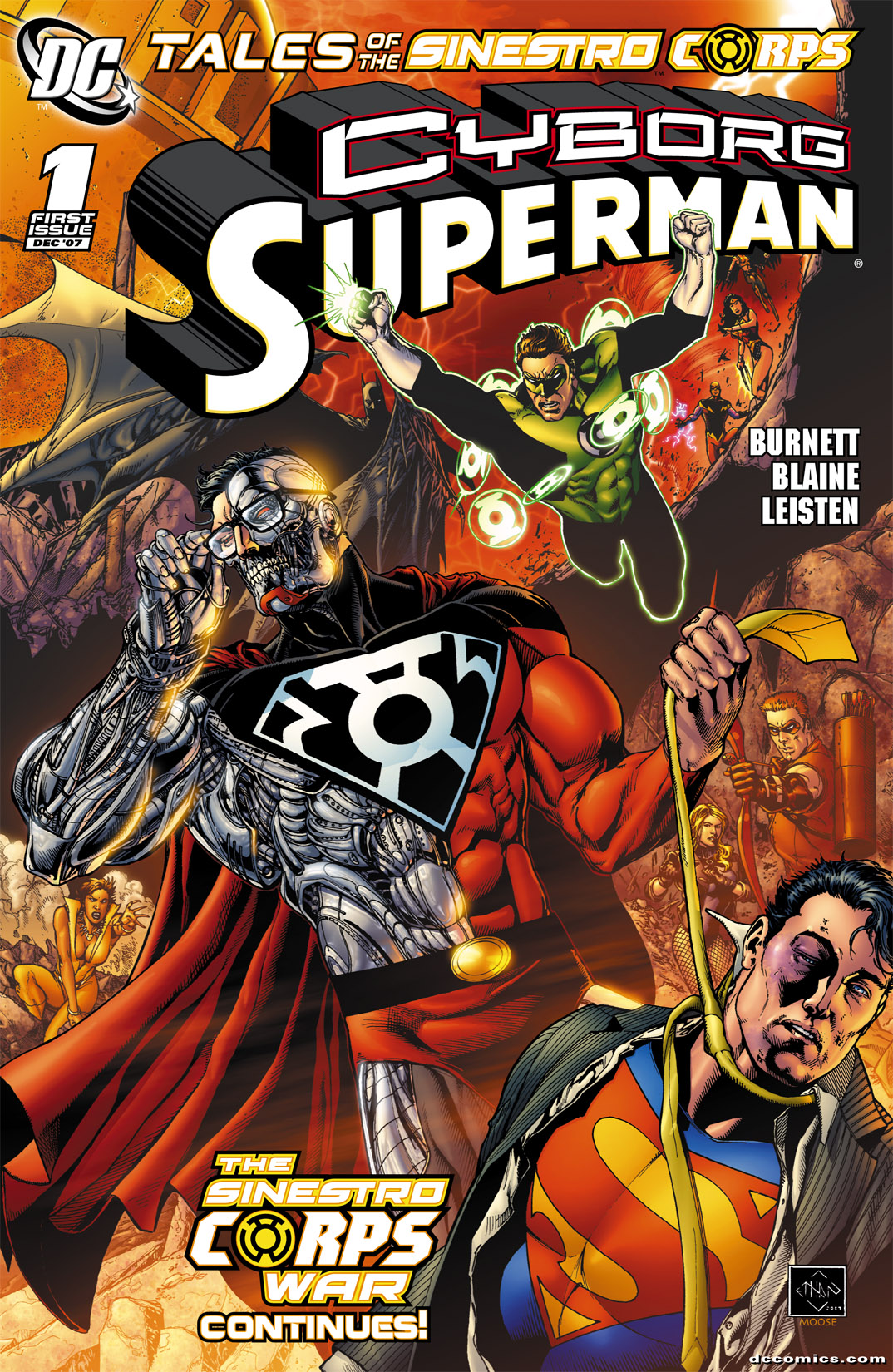 Read online Tales of the Sinestro Corps: Cyborg Superman comic -  Issue # Full - 1