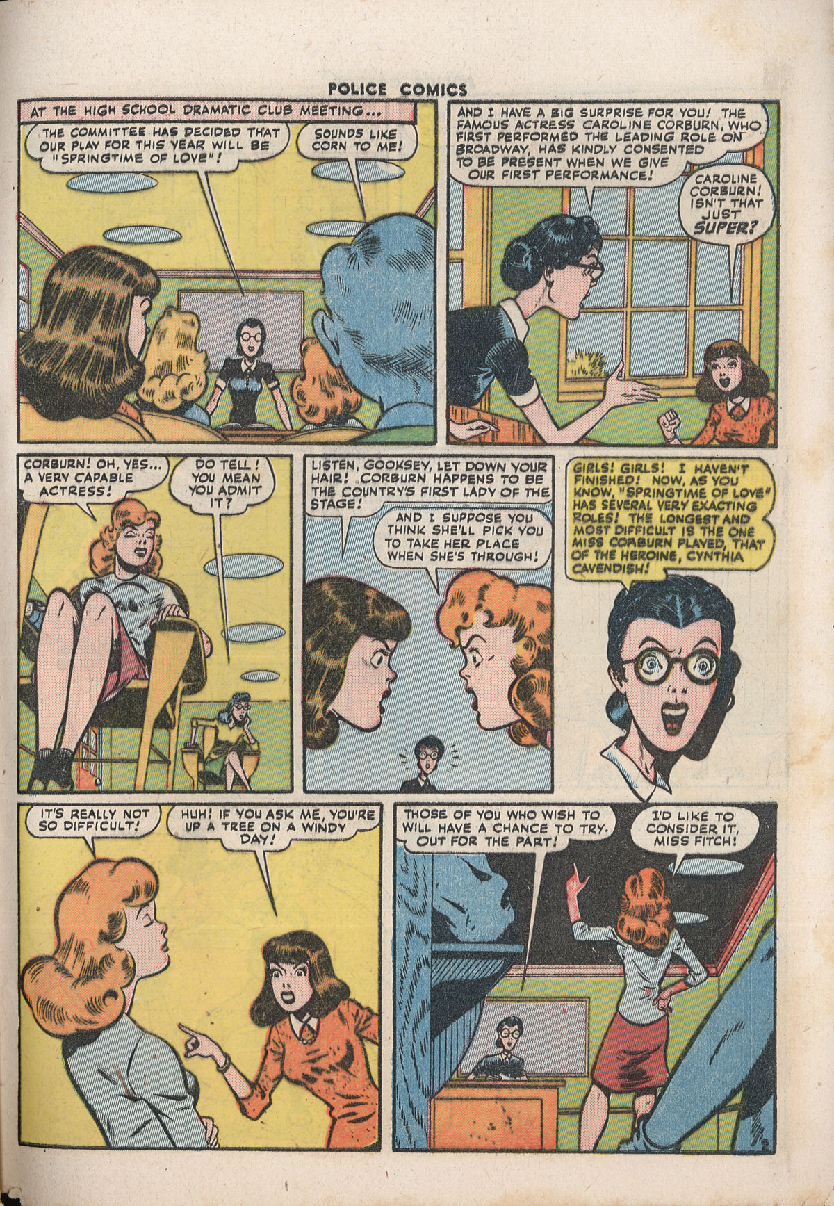 Read online Police Comics comic -  Issue #39 - 54