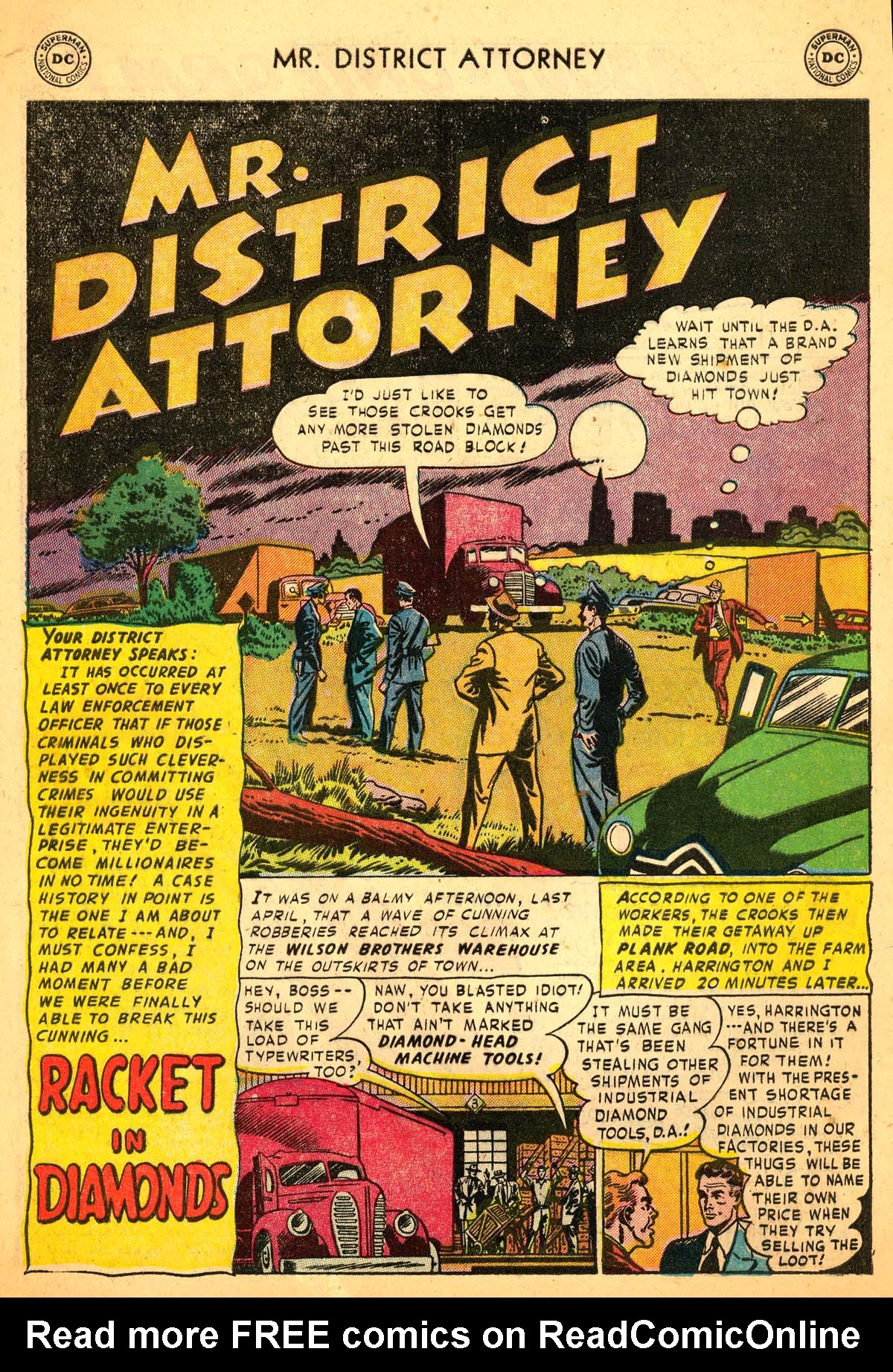 Read online Mr. District Attorney comic -  Issue #30 - 28