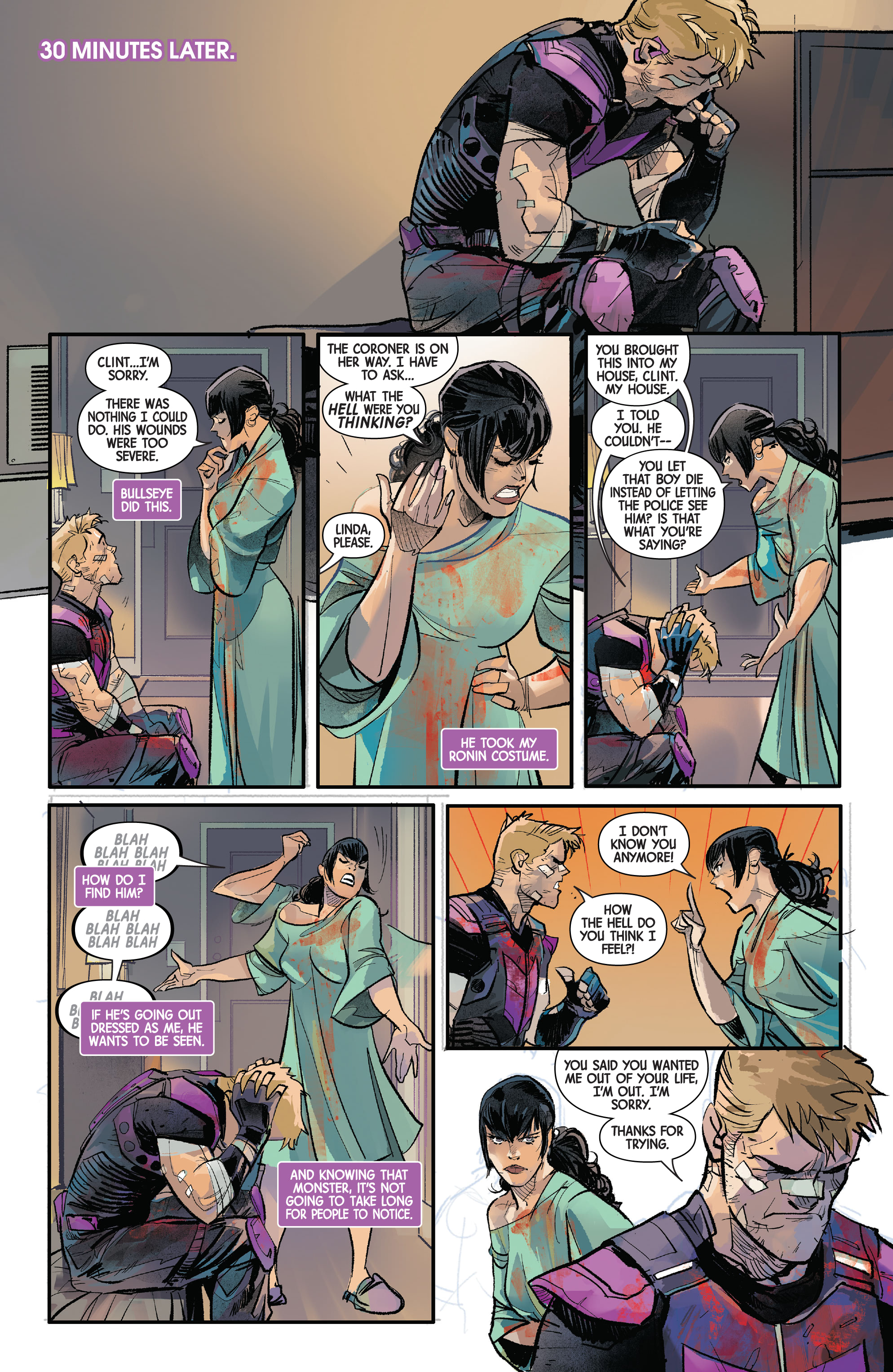 Read online Hawkeye: Freefall comic -  Issue #6 - 6