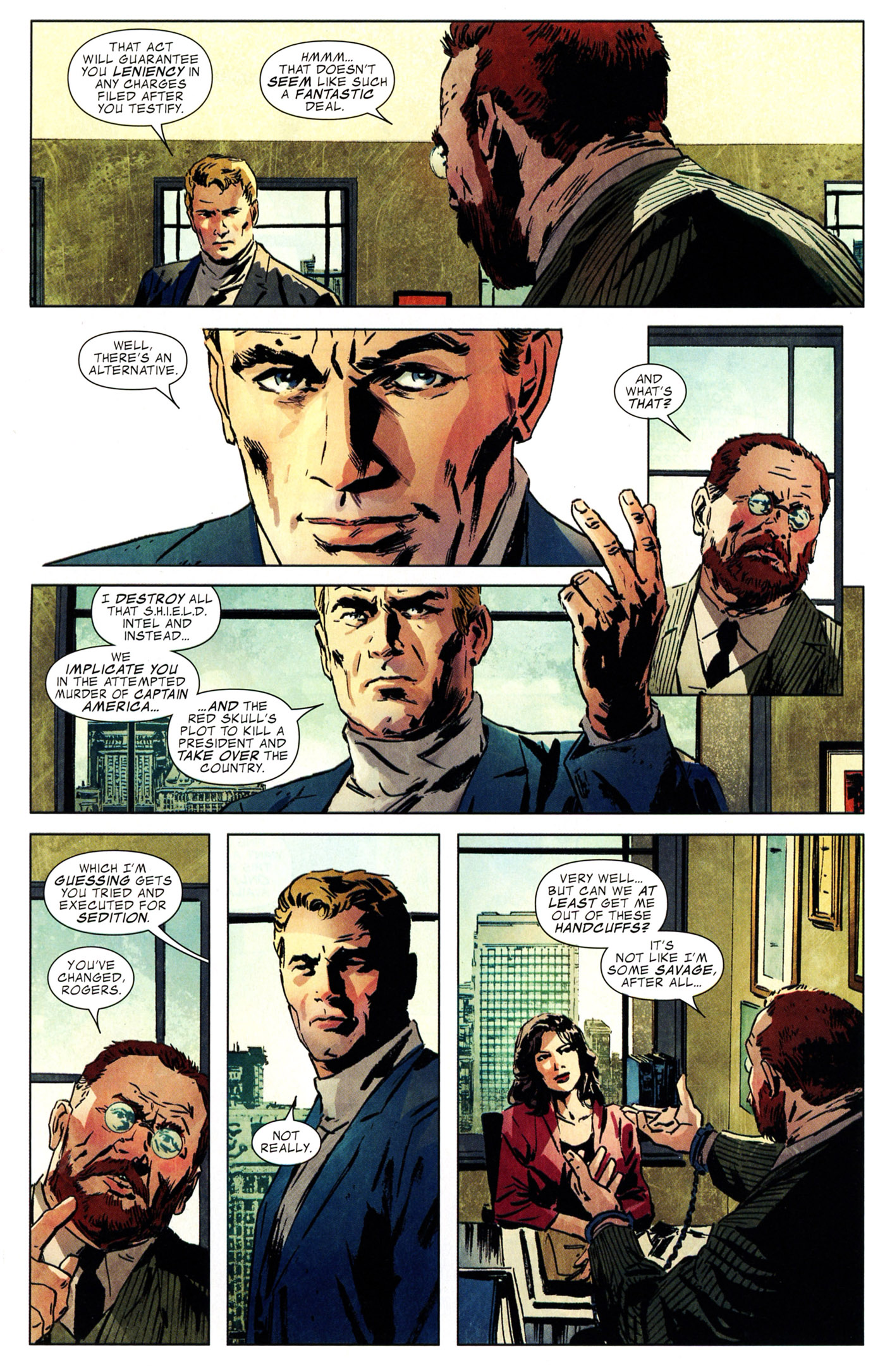 Read online Captain America (1968) comic -  Issue #613 - 9