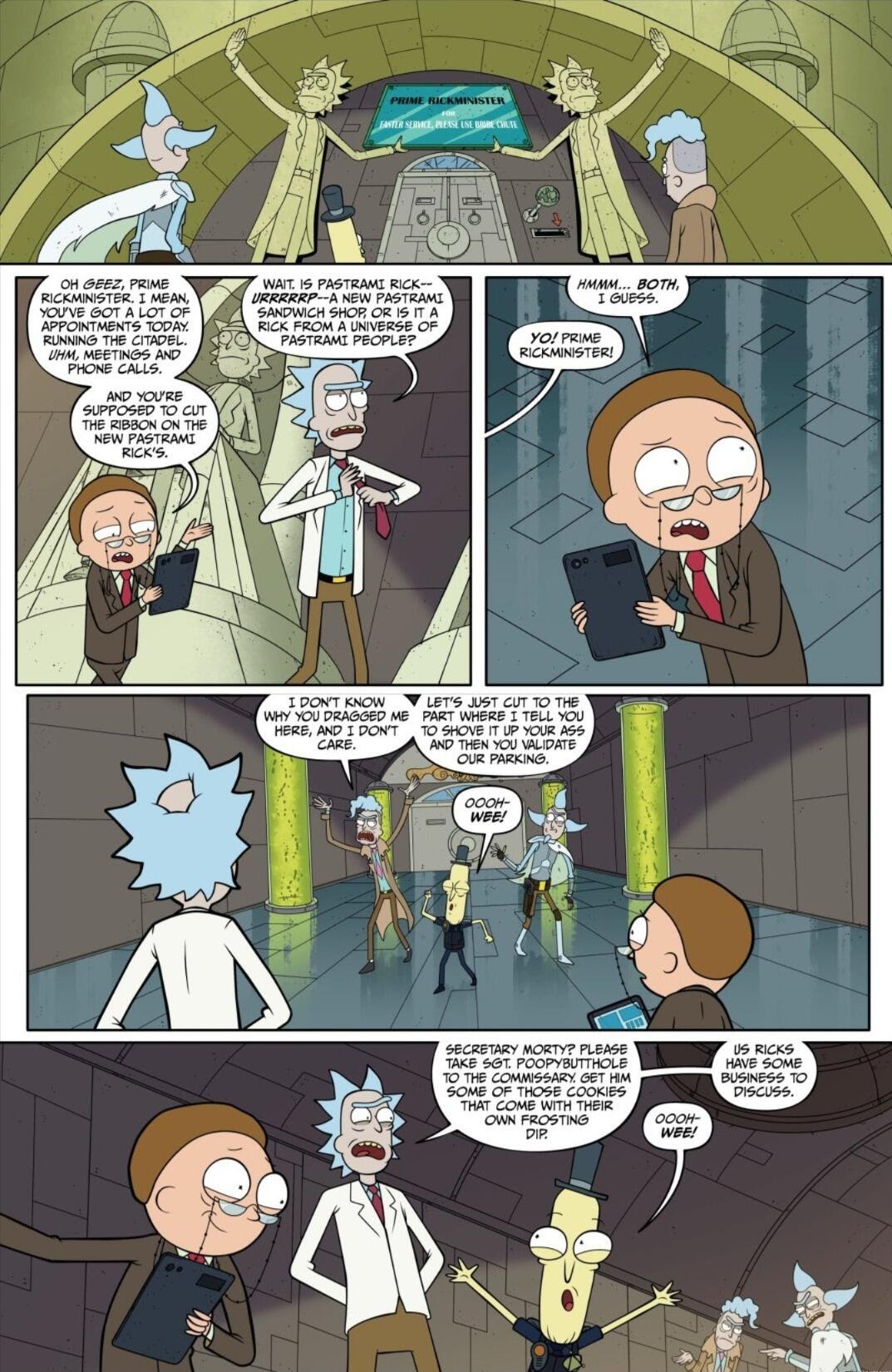 Read online Rick and Morty Presents: The Council of Ricks comic -  Issue # Full - 7