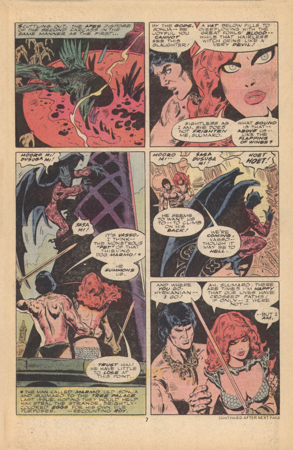 Red Sonja (1977) Issue #11 #11 - English 6
