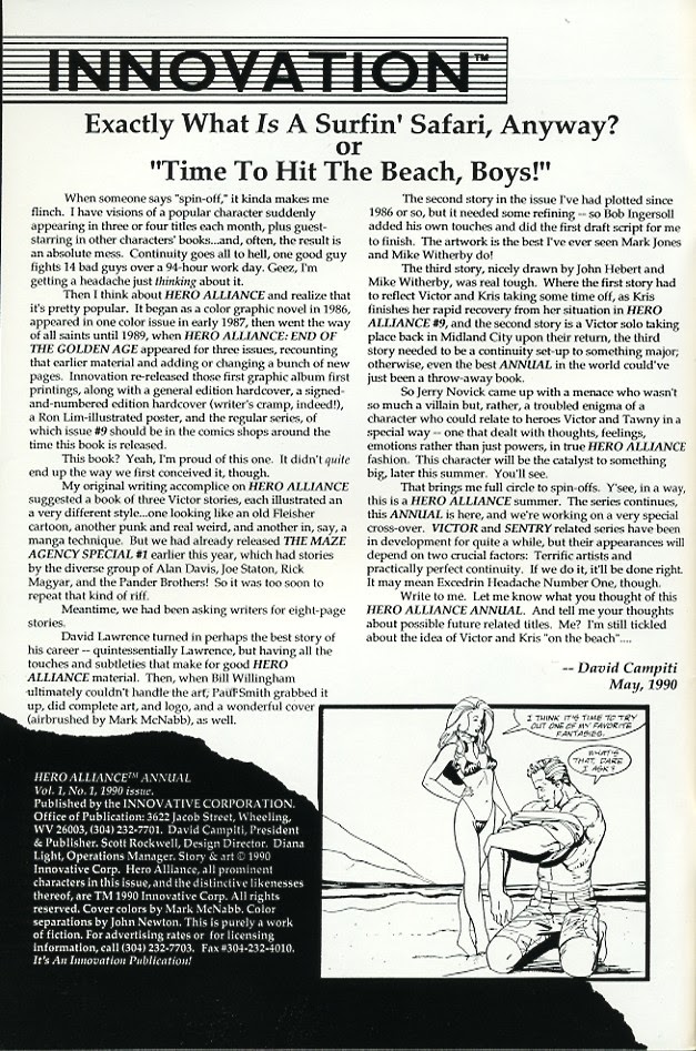 Read online Hero Alliance Annual comic -  Issue # Full - 2