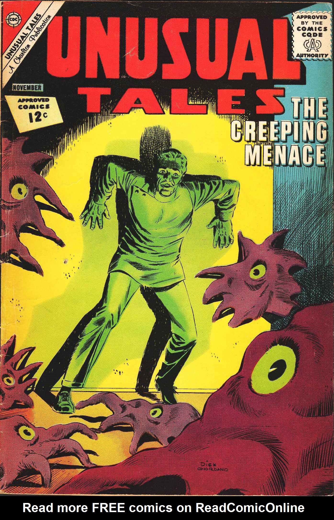 Read online Unusual Tales comic -  Issue #36 - 1