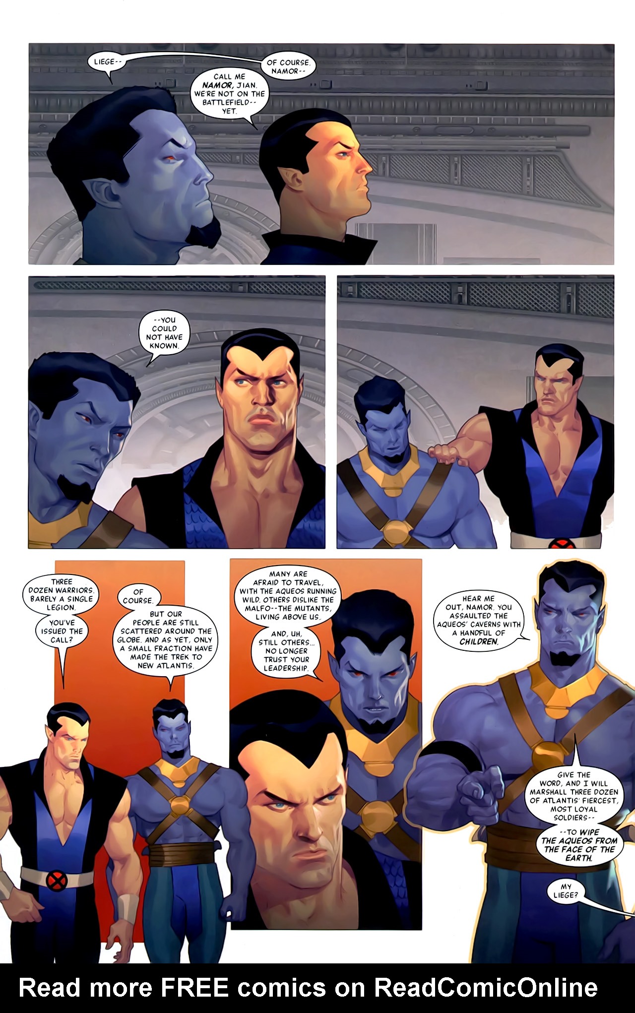 Read online Namor: The First Mutant comic -  Issue #2 - 8