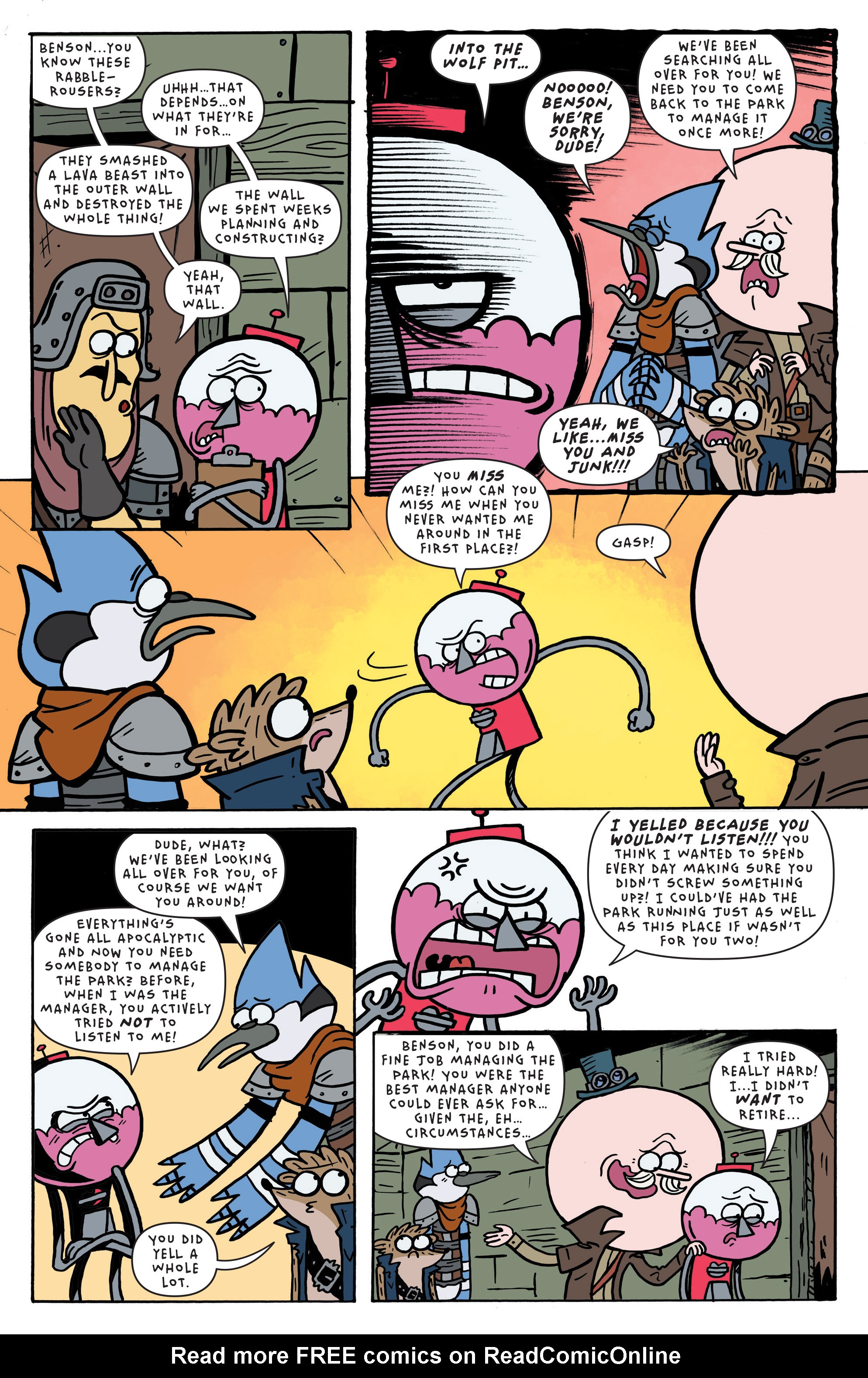 Read online Regular Show comic -  Issue #39 - 12