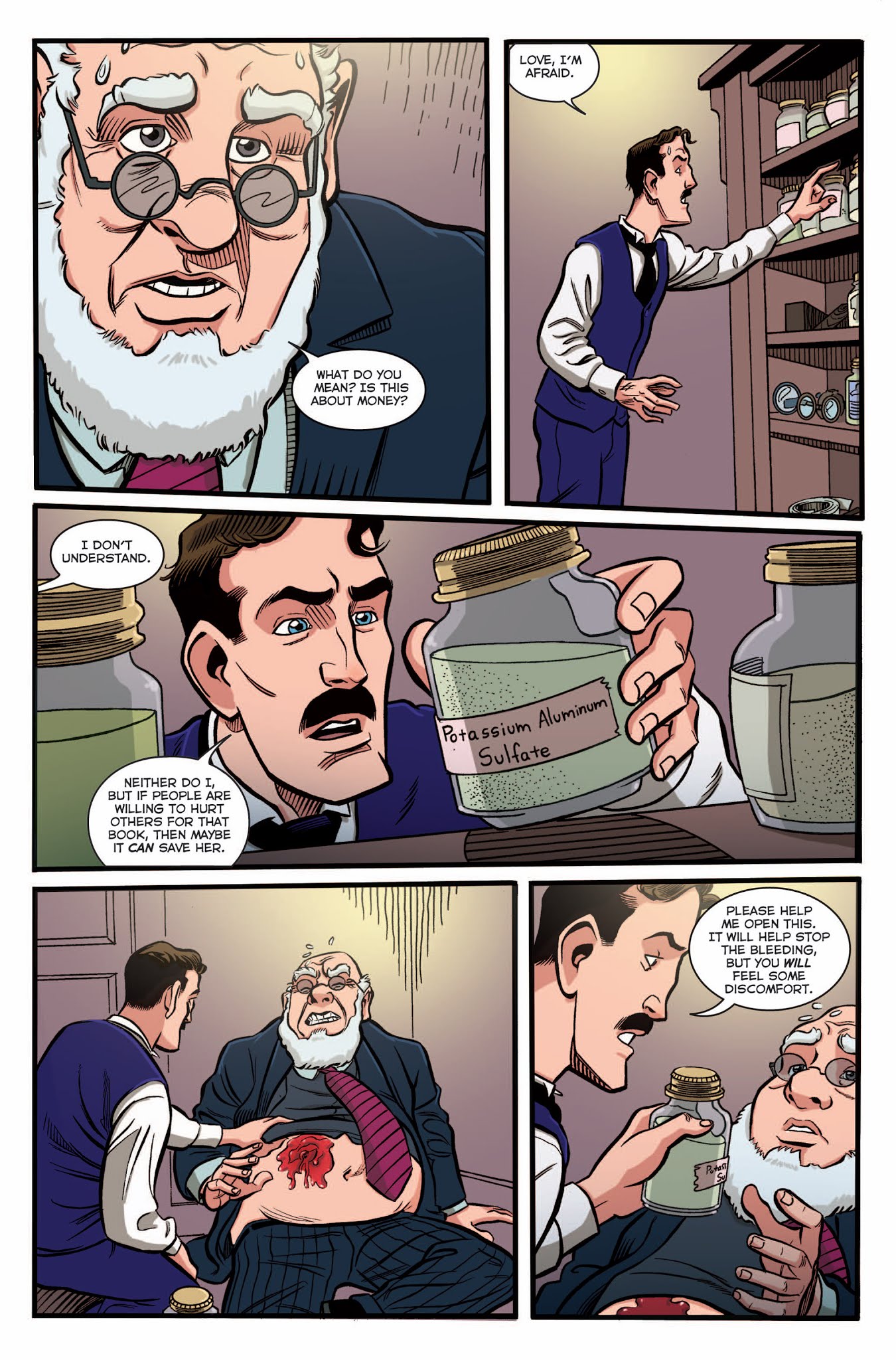 Read online Herald: Lovecraft and Tesla comic -  Issue #3 - 13