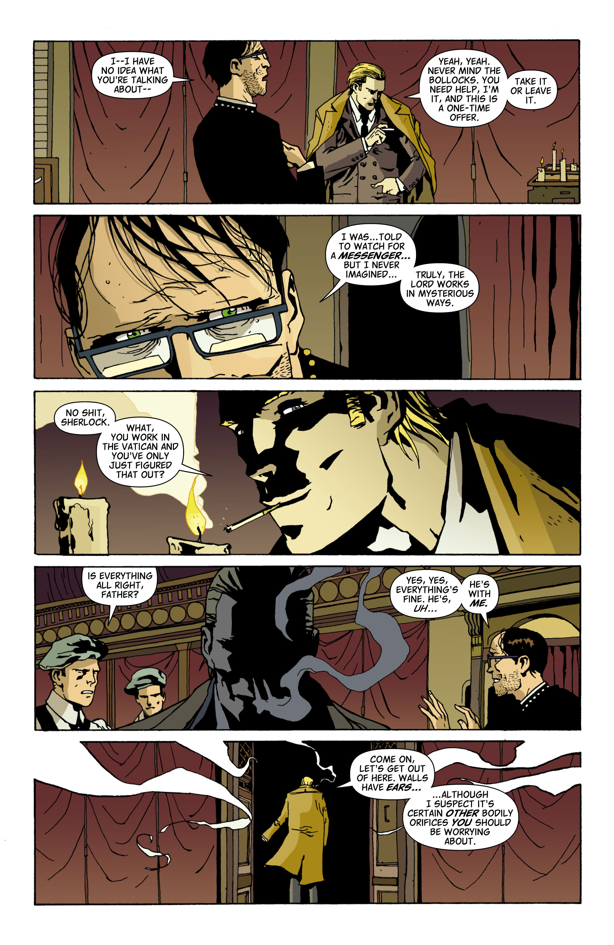Read online Hellblazer comic -  Issue #243 - 12