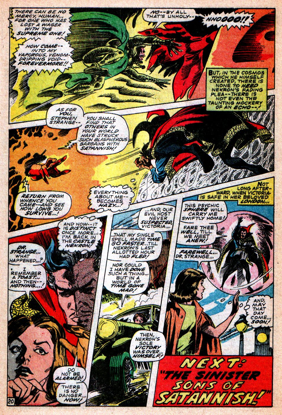 Read online Marvel Masterworks: Doctor Strange comic -  Issue # TPB 3 - 127