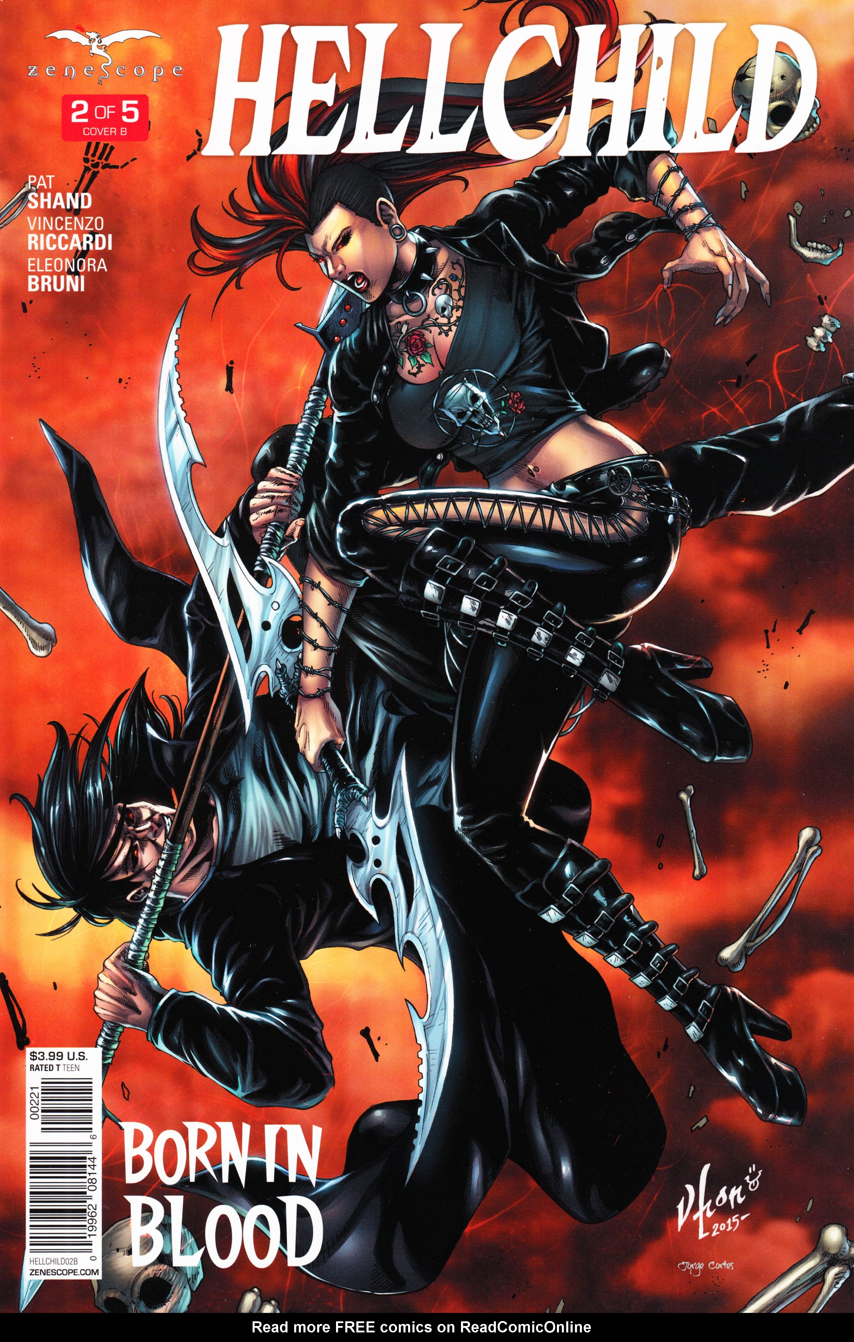 Read online Hellchild comic -  Issue #2 - 2