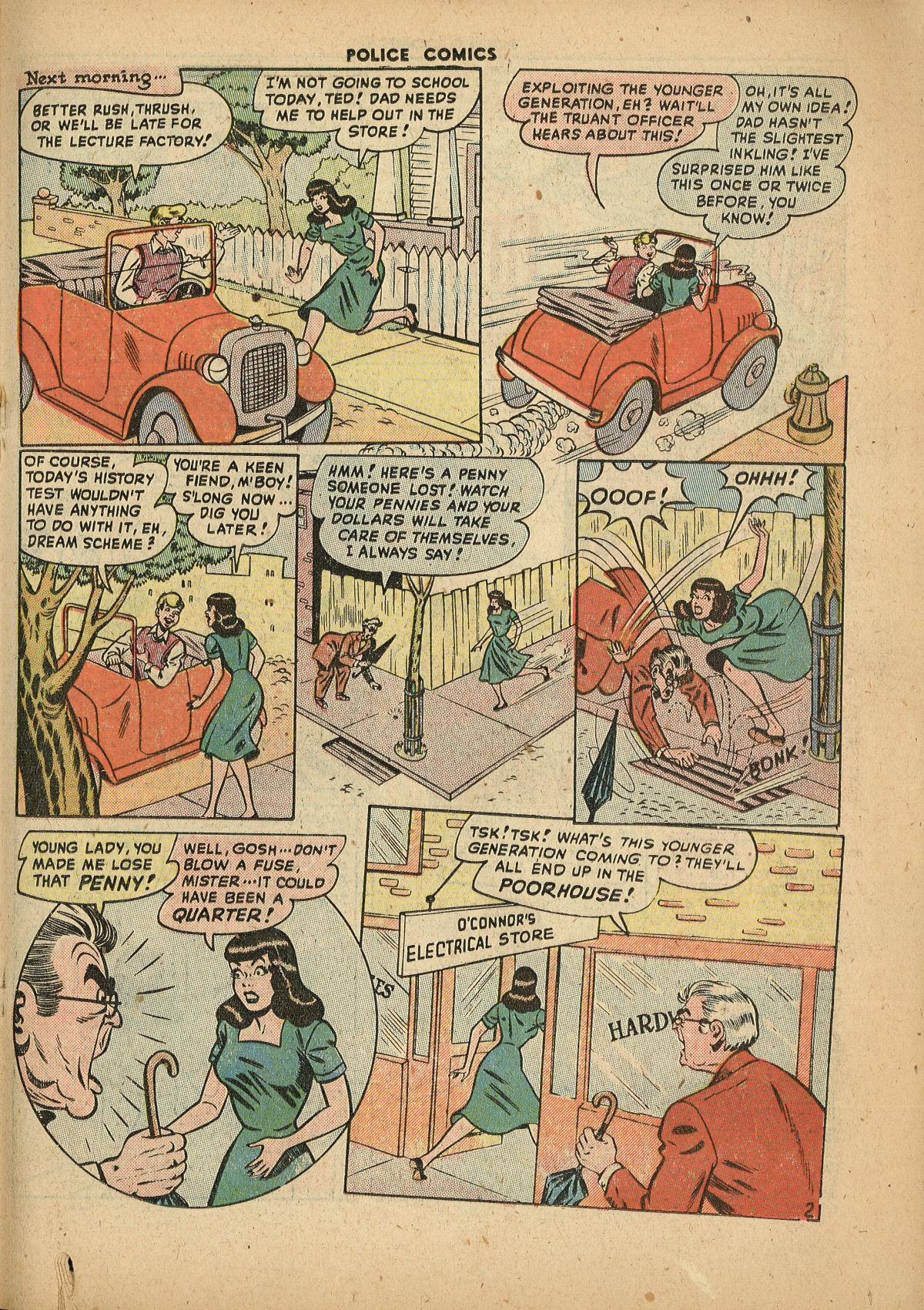Read online Police Comics comic -  Issue #91 - 19