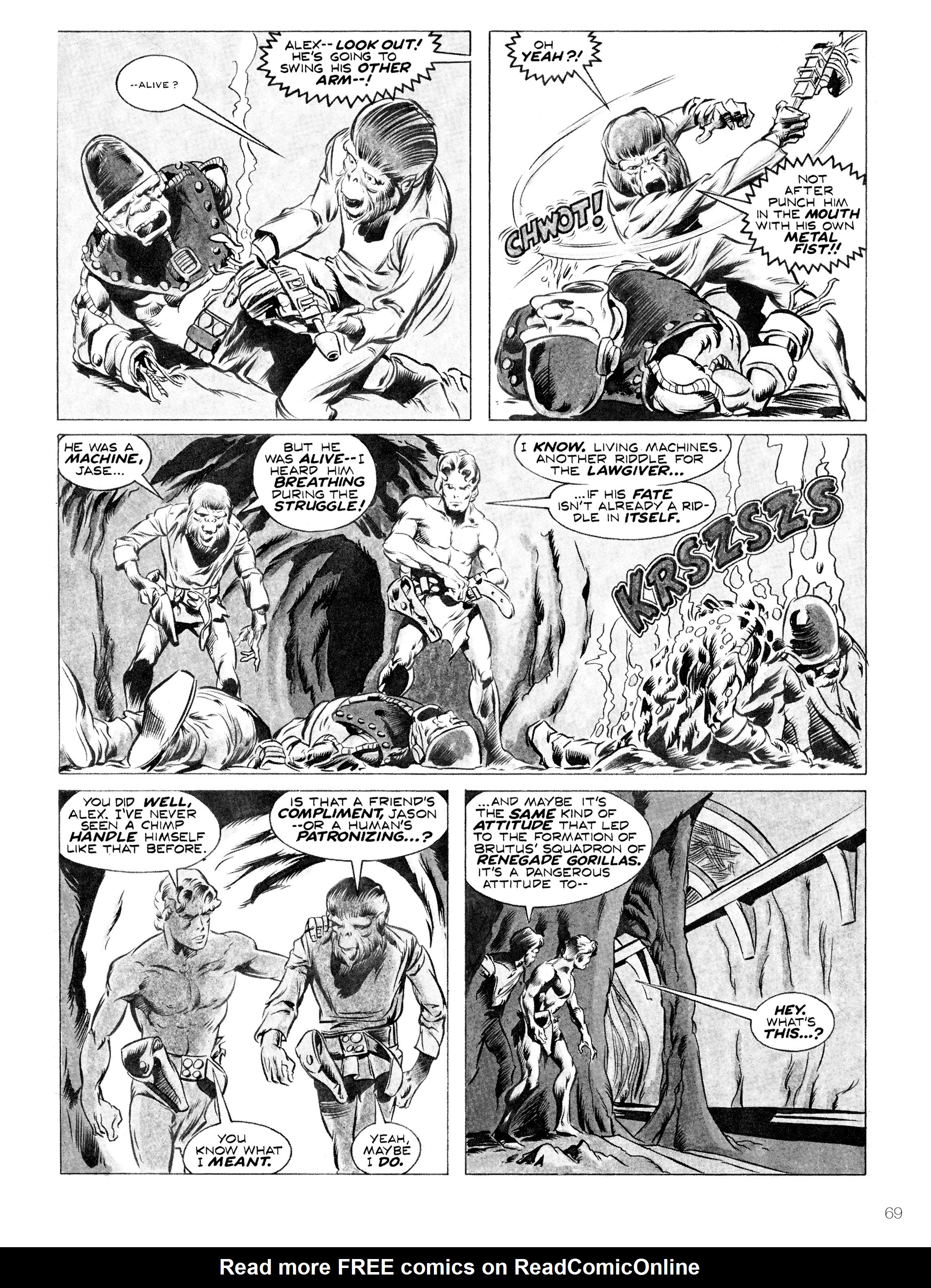 Read online Planet of the Apes: Archive comic -  Issue # TPB 1 (Part 1) - 65