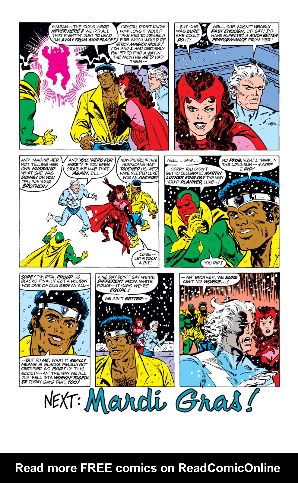 Read online The Vision and the Scarlet Witch (1985) comic -  Issue #8 - 22
