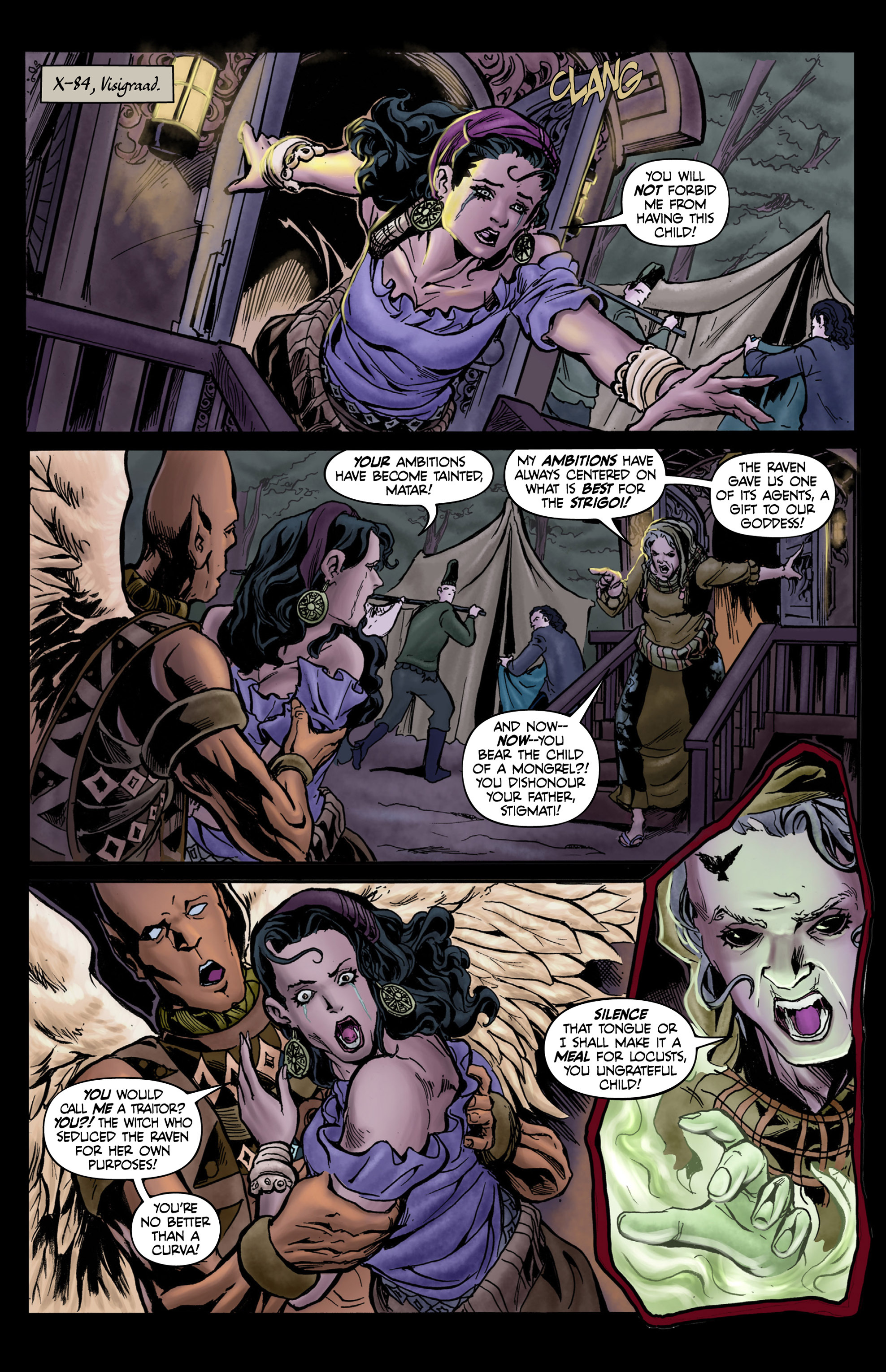 Read online Raven Nevermore comic -  Issue #6 - 6