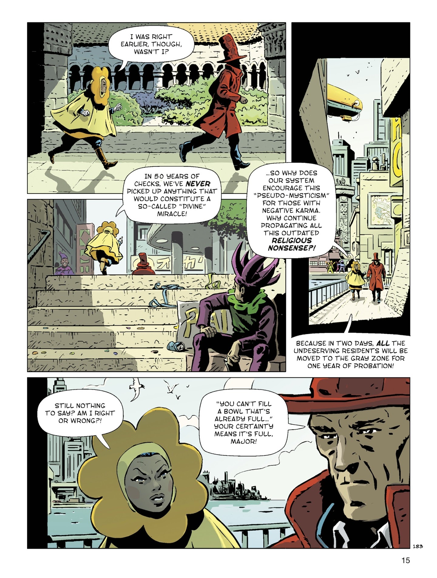 Read online Karma City comic -  Issue #8 - 17