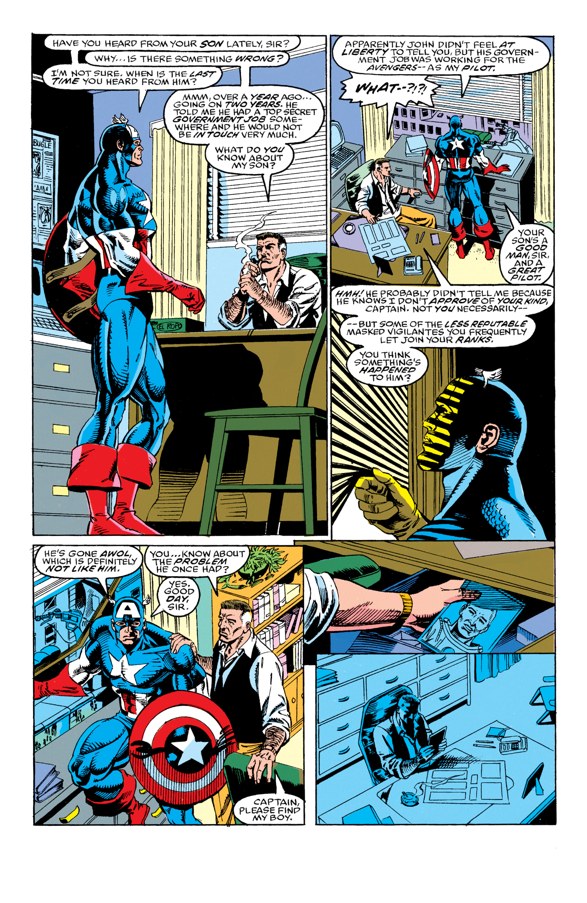 Read online Captain America Epic Collection comic -  Issue # TPB Blood and Glory (Part 2) - 36