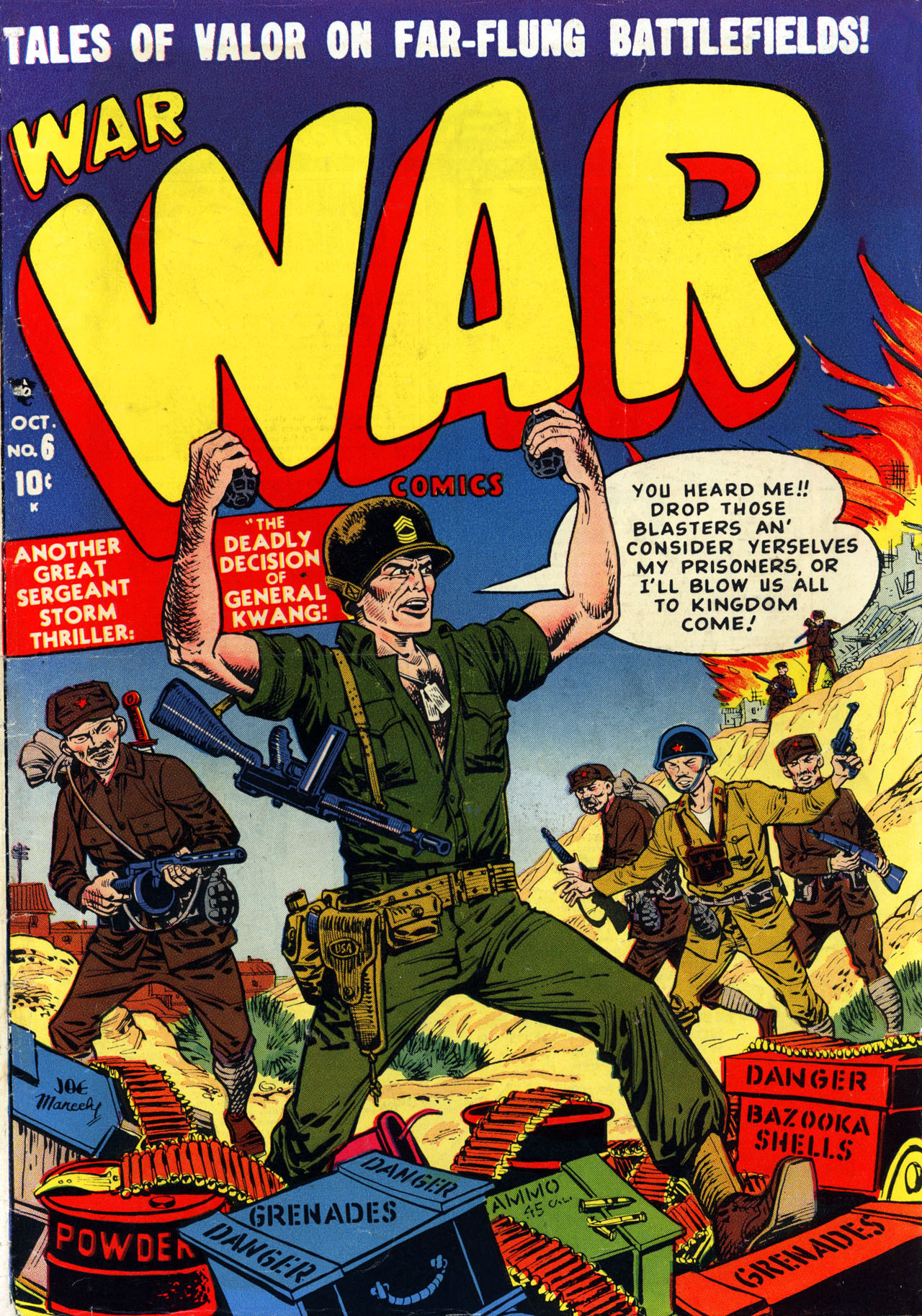 Read online War Comics comic -  Issue #6 - 1
