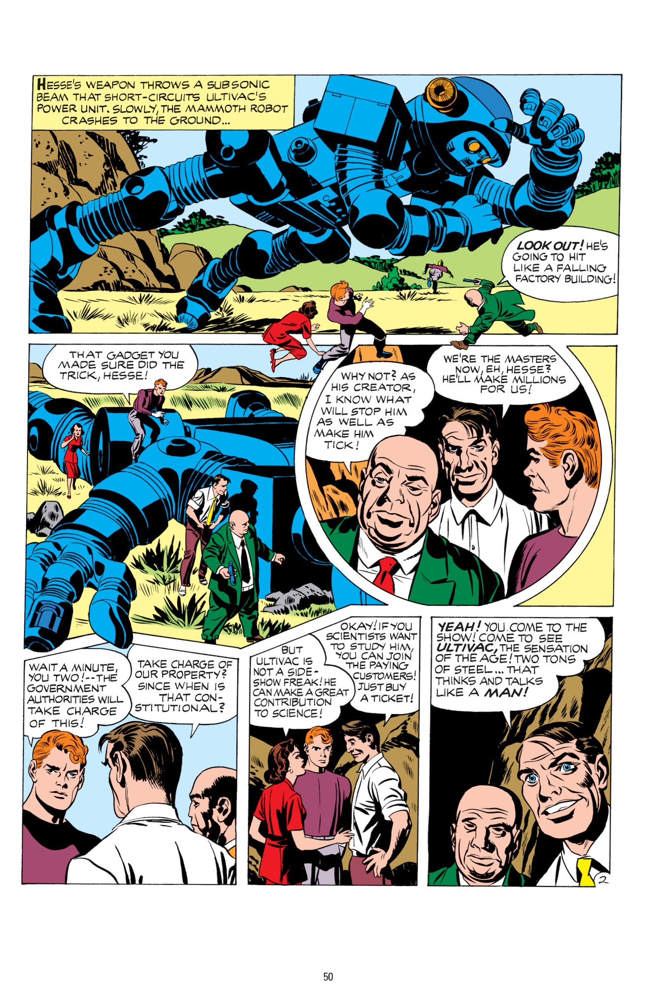 Read online Challengers of the Unknown by Jack Kirby comic -  Issue # TPB (Part 1) - 50