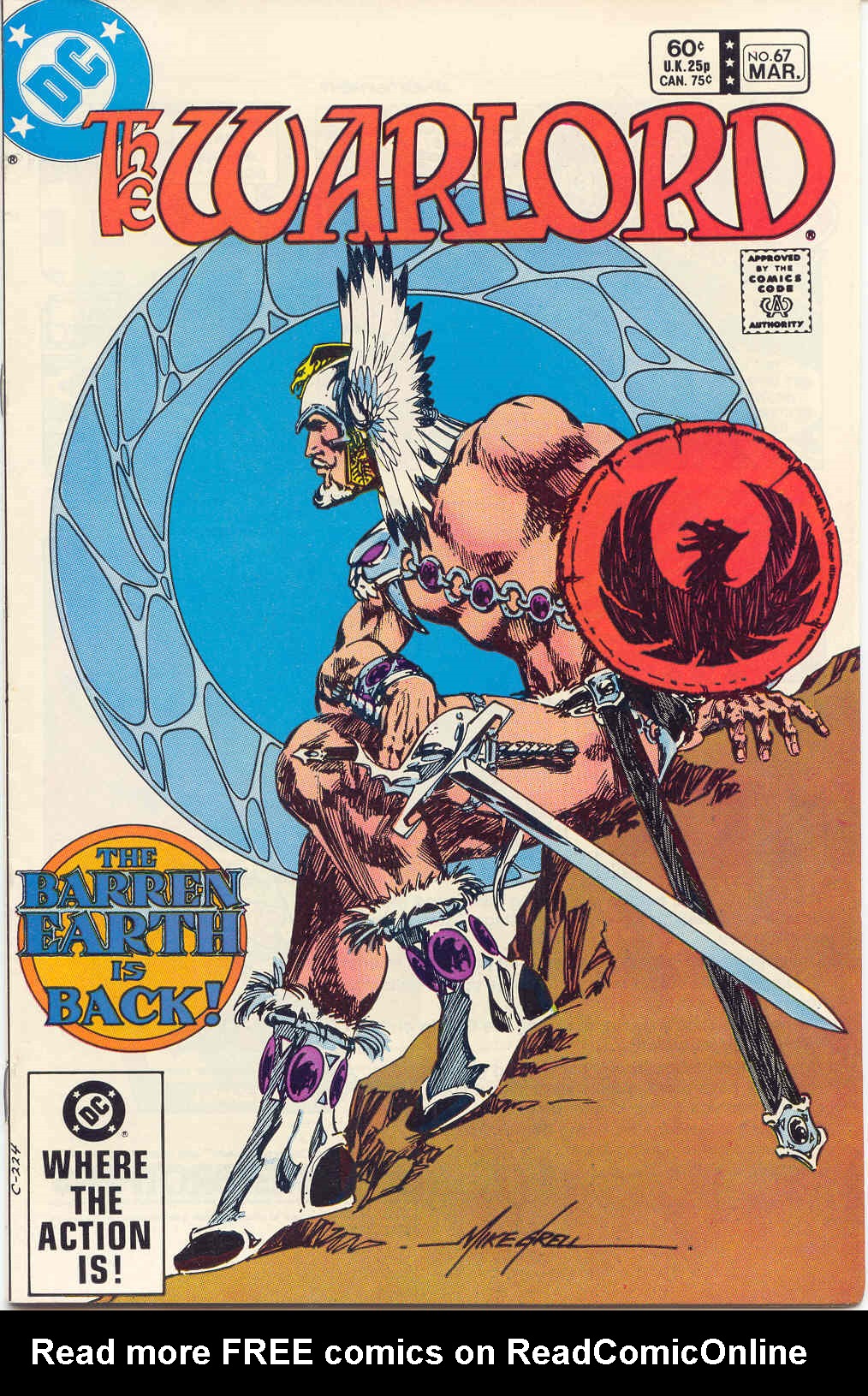 Read online Warlord (1976) comic -  Issue #67 - 1