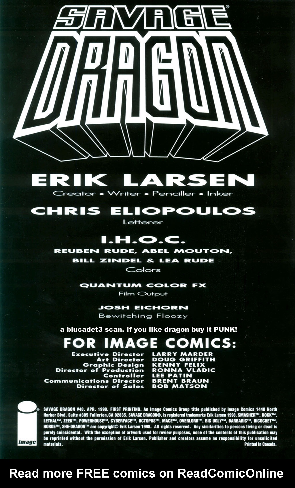 Read online The Savage Dragon (1993) comic -  Issue #48 - 2