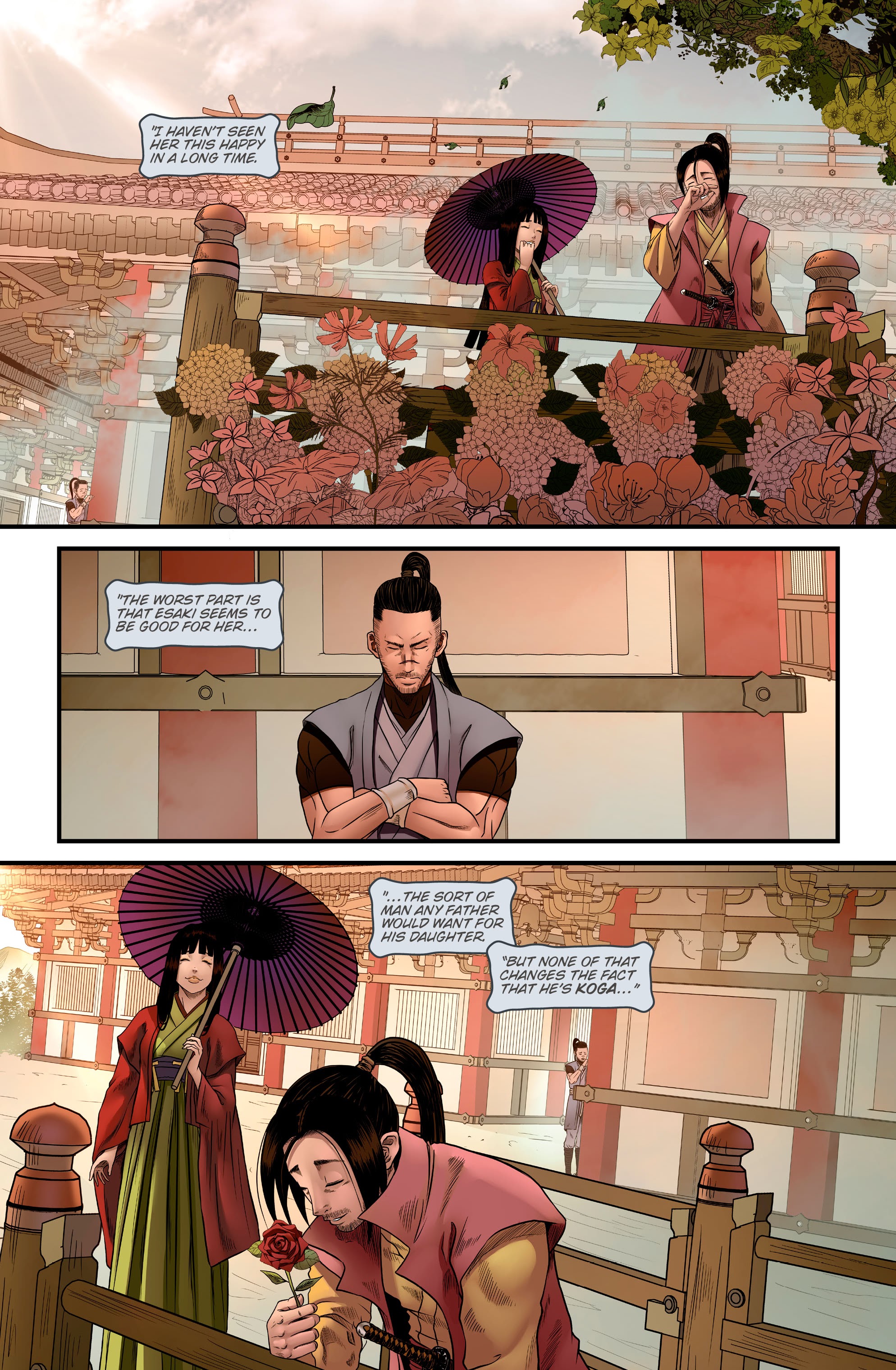 Read online Honor and Curse comic -  Issue #11 - 4