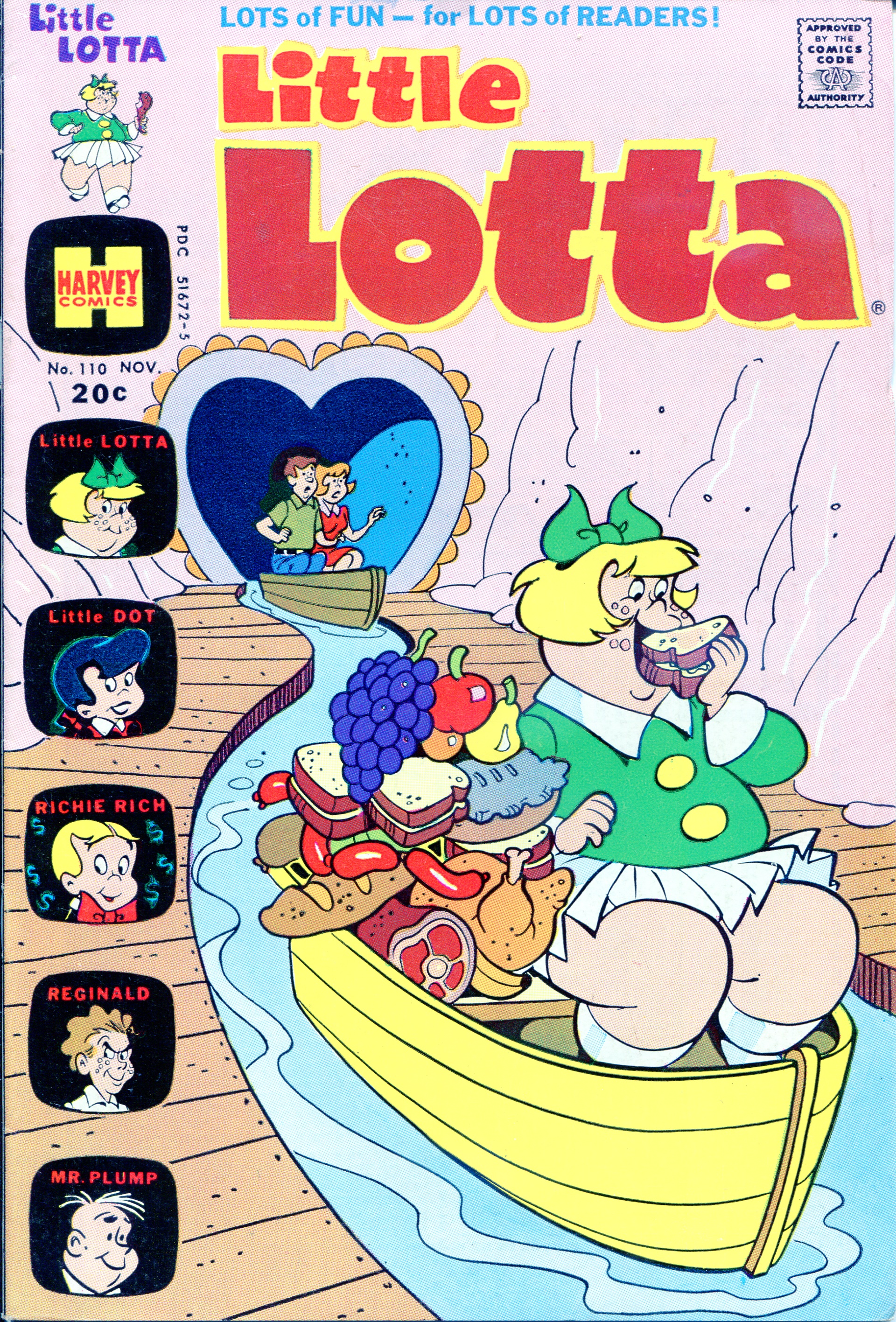 Read online Little Lotta comic -  Issue #110 - 1