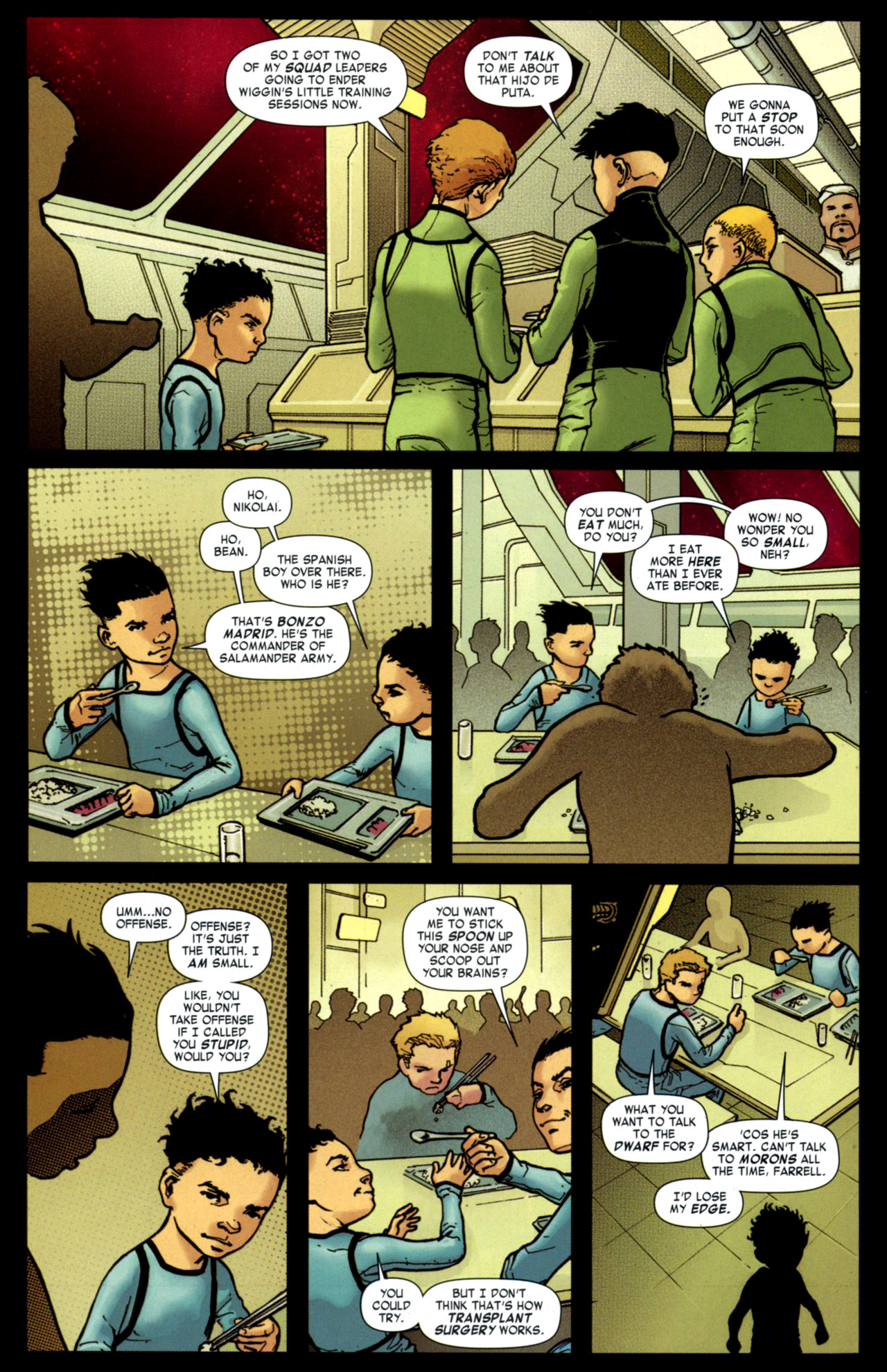 Read online Ender's Shadow: Battle School comic -  Issue #3 - 20