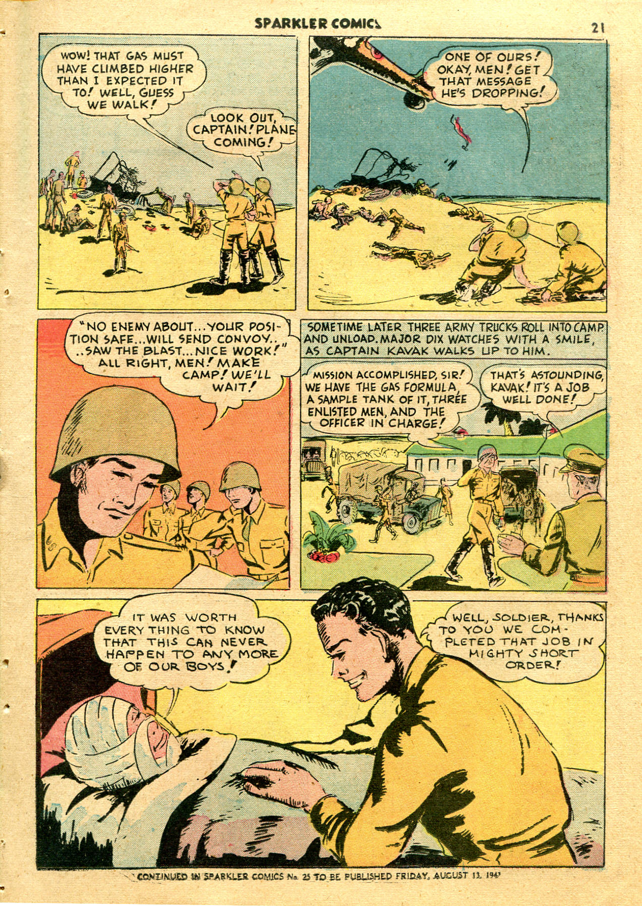 Read online Sparkler Comics comic -  Issue #24 - 23