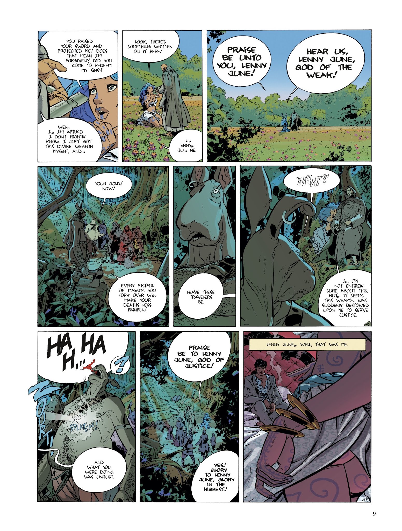 Read online Mayam comic -  Issue #2 - 9