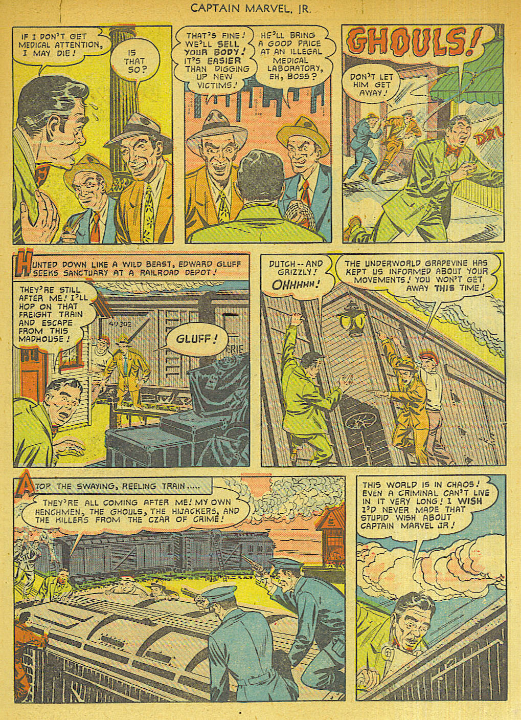 Read online Captain Marvel, Jr. comic -  Issue #96 - 11