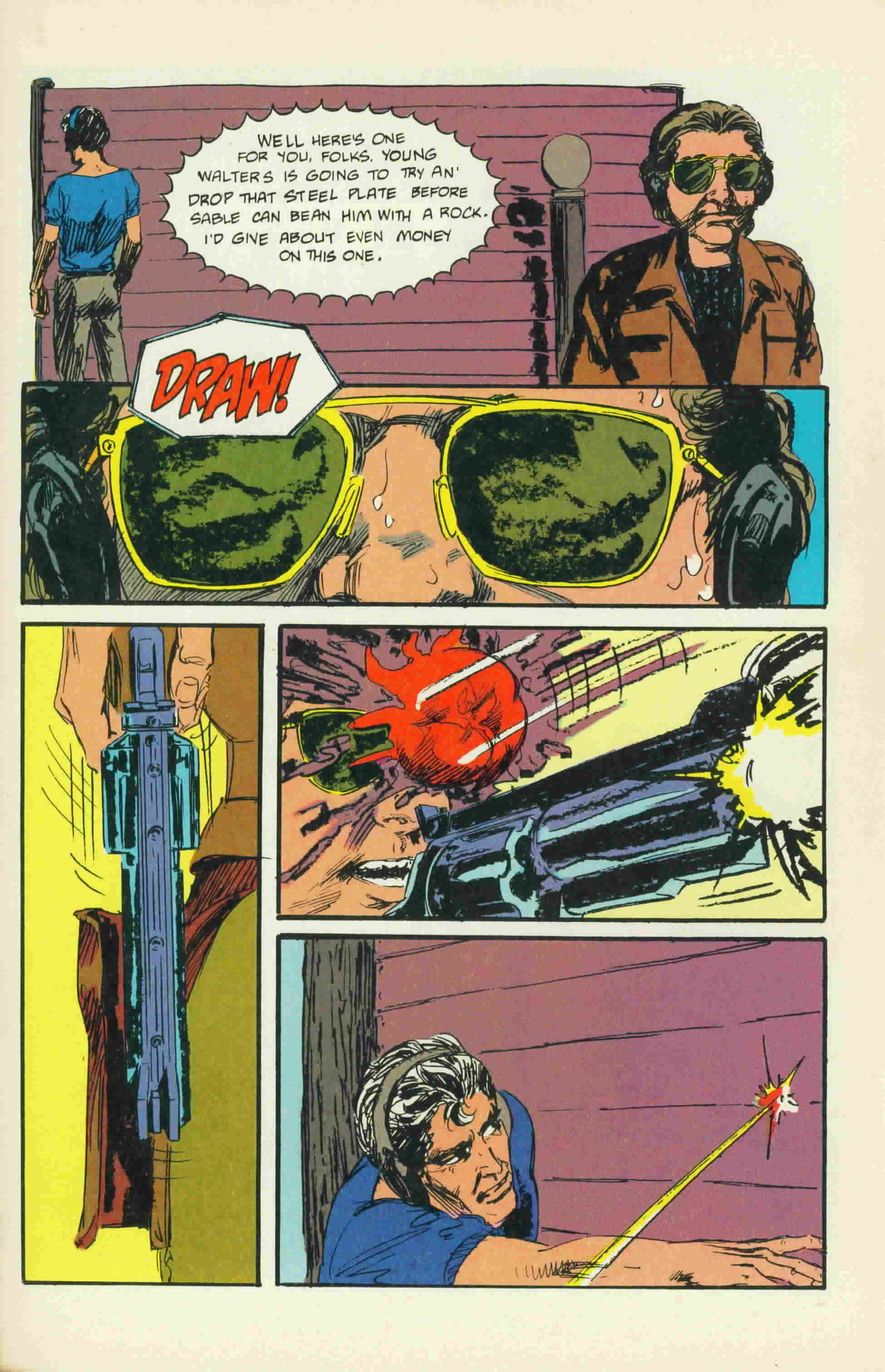 Read online Jon Sable, Freelance comic -  Issue #40 - 25