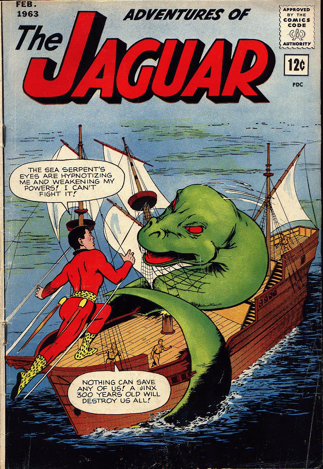 Read online Adventures of the Jaguar comic -  Issue #11 - 1