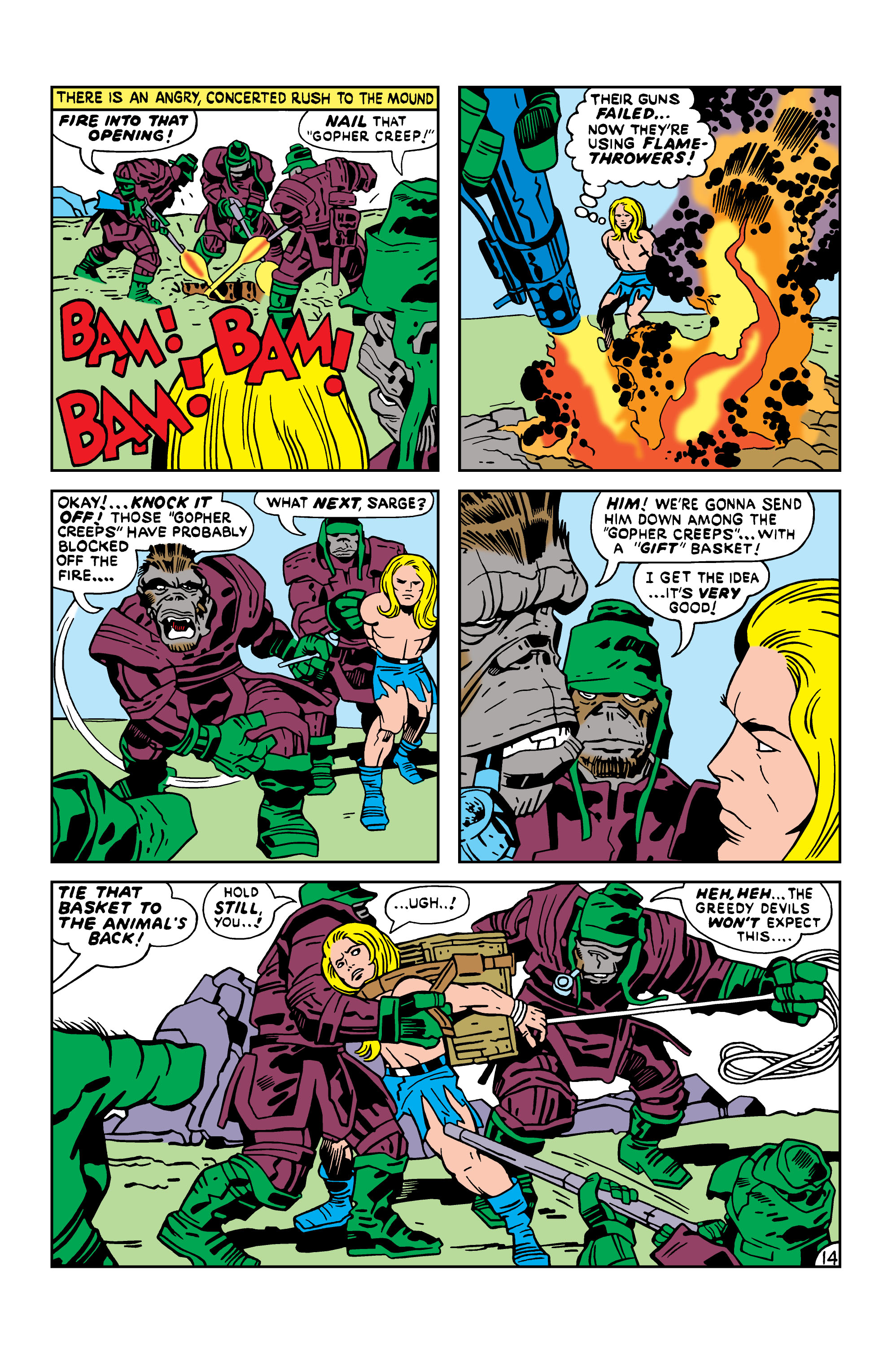 Read online Kamandi, The Last Boy On Earth comic -  Issue #17 - 14