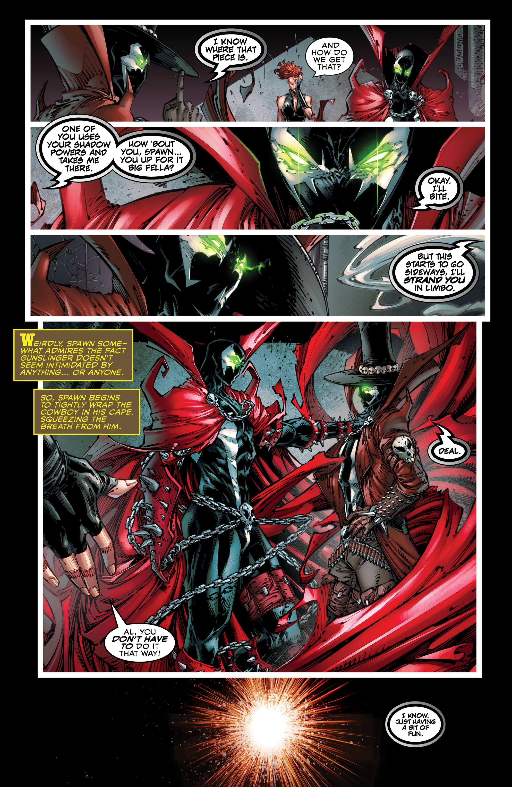 Read online Gunslinger Spawn comic -  Issue #10 - 15