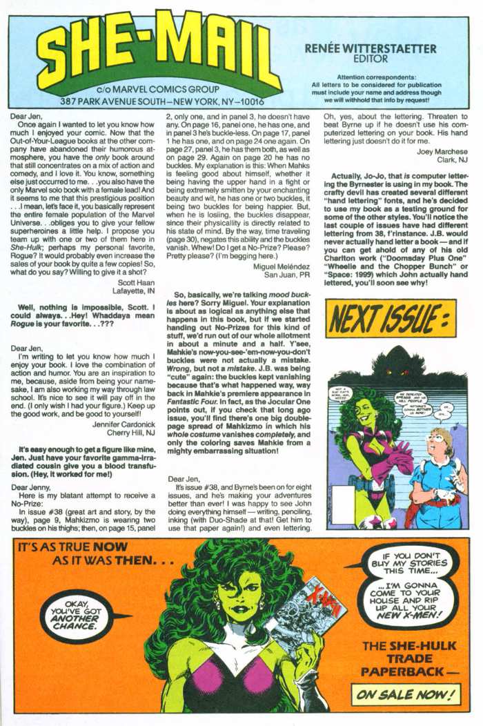 Read online The Sensational She-Hulk comic -  Issue #41 - 24