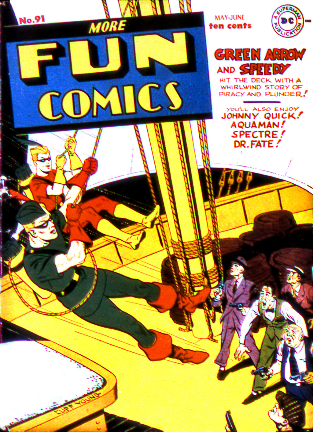 Read online More Fun Comics comic -  Issue #91 - 1
