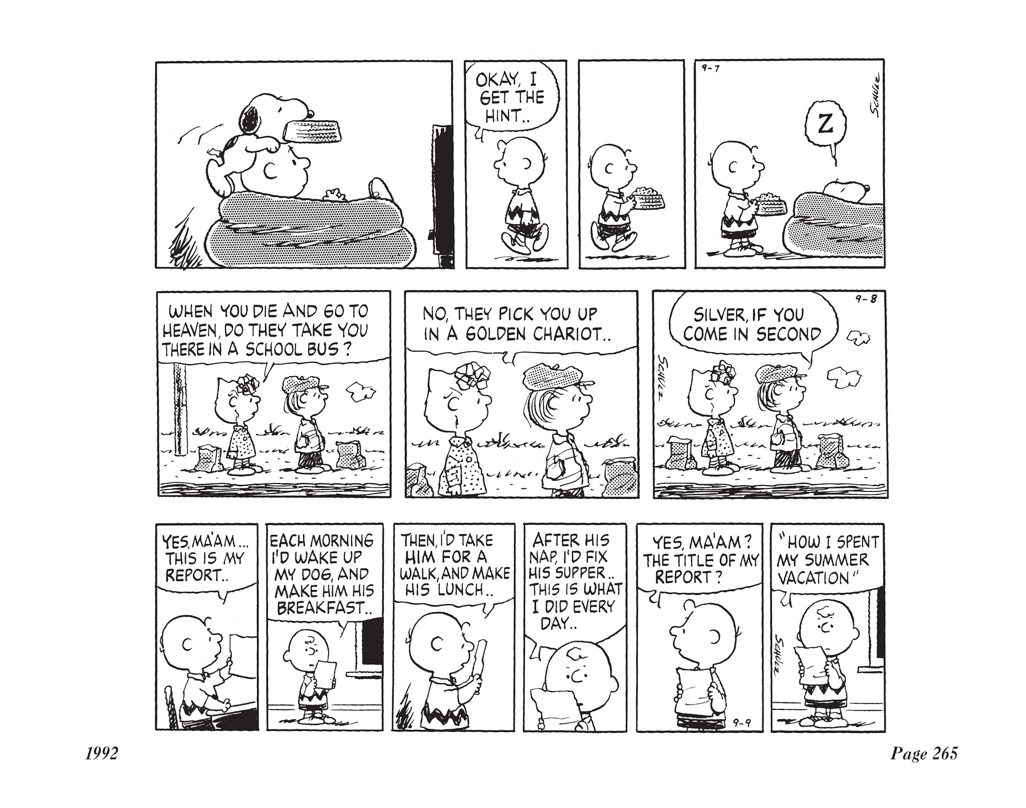 Read online The Complete Peanuts comic -  Issue # TPB 21 - 279
