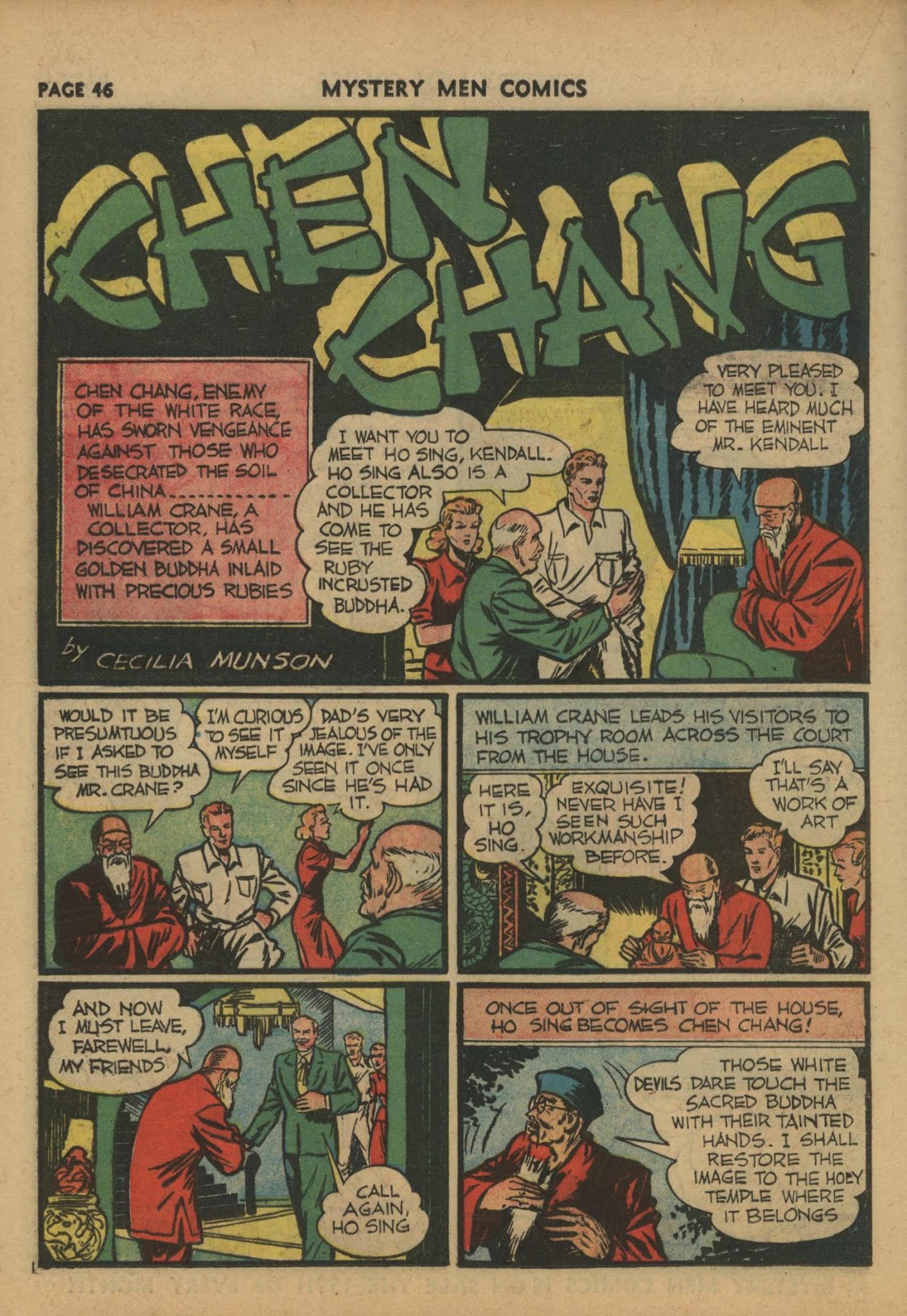 Read online Mystery Men Comics comic -  Issue #19 - 48