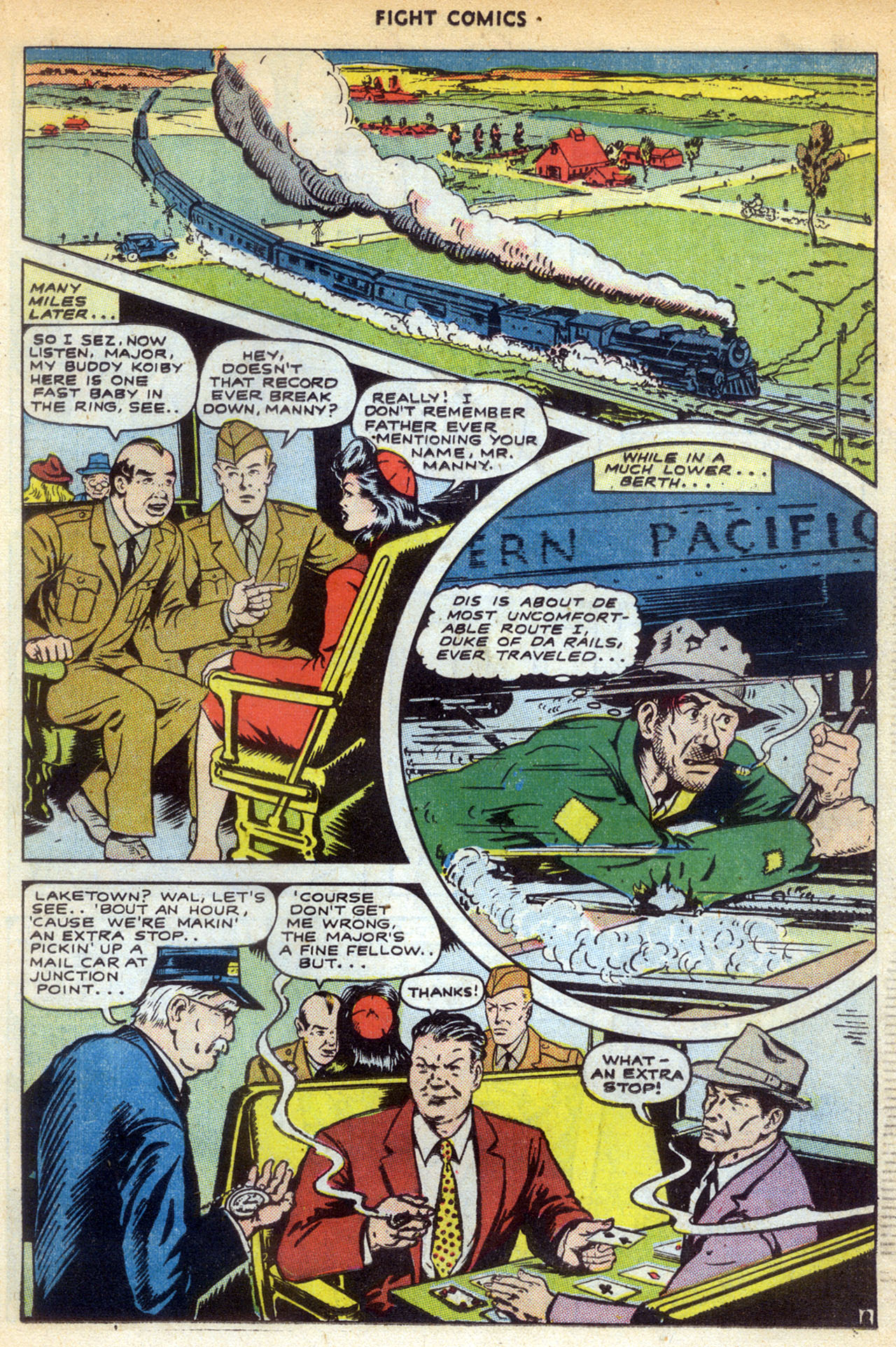 Read online Fight Comics comic -  Issue #33 - 29