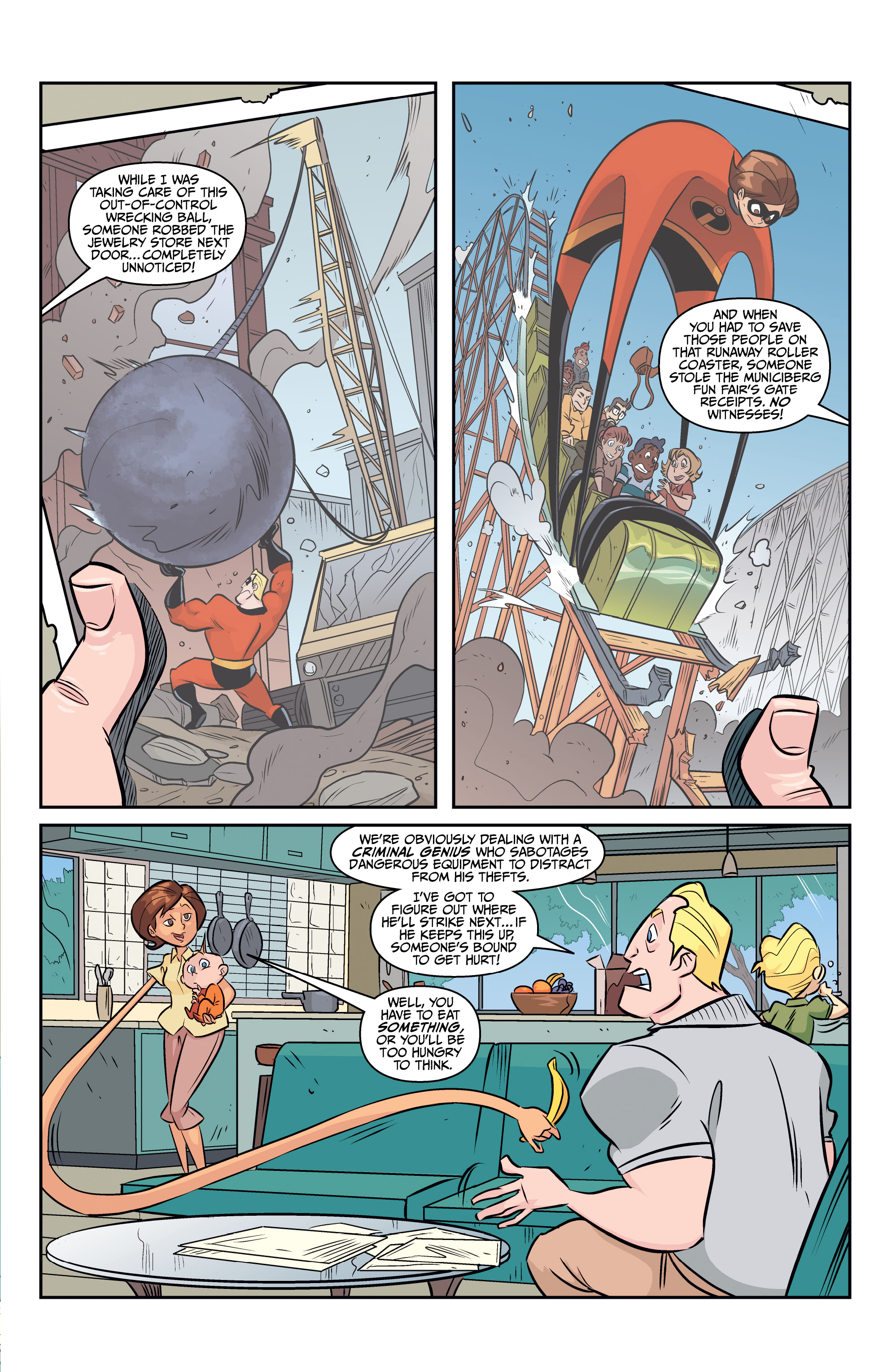 Read online Incredibles 2: Slow Burn comic -  Issue #1 - 5