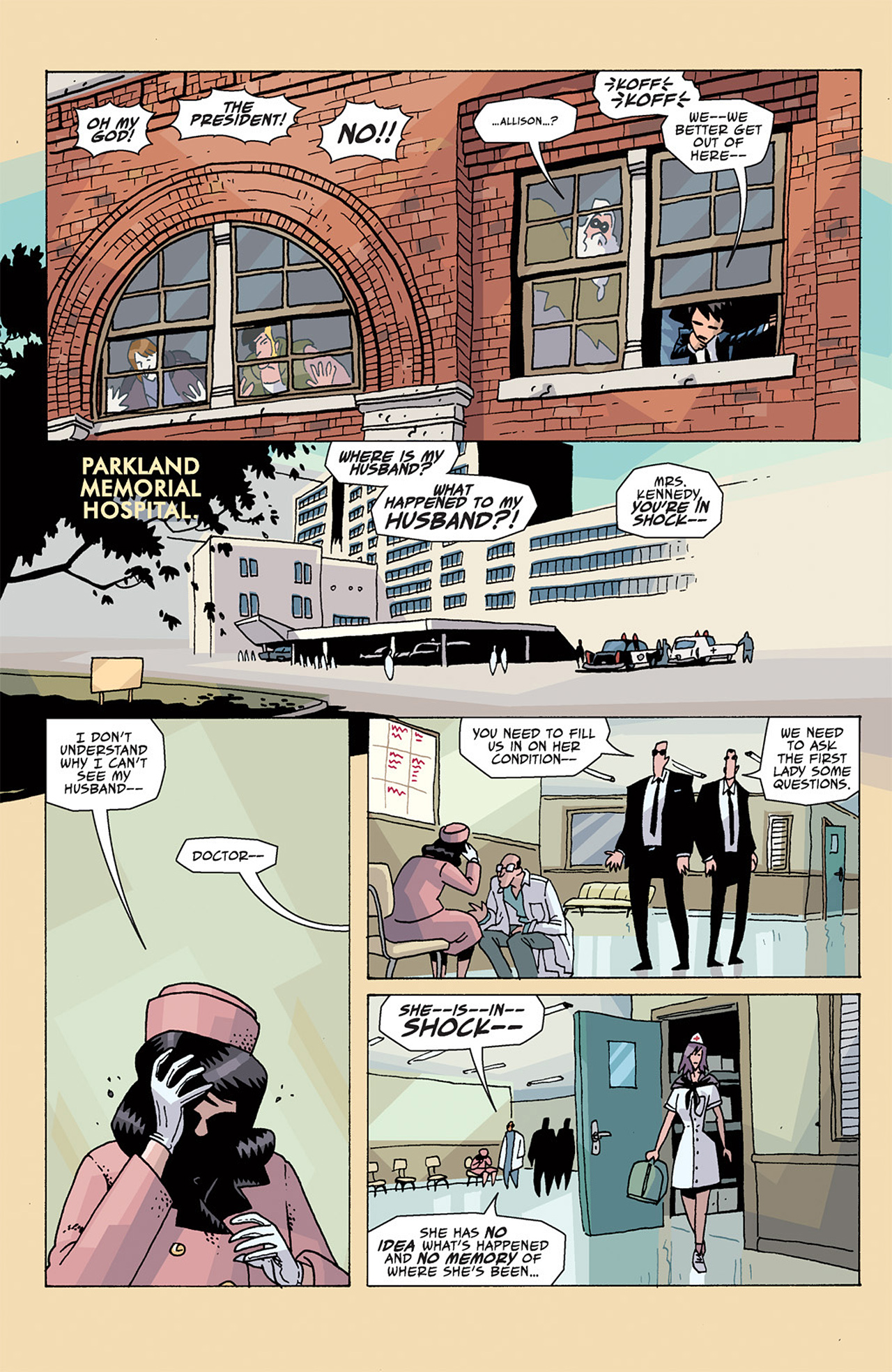 Read online The Umbrella Academy Dallas comic Issue 6