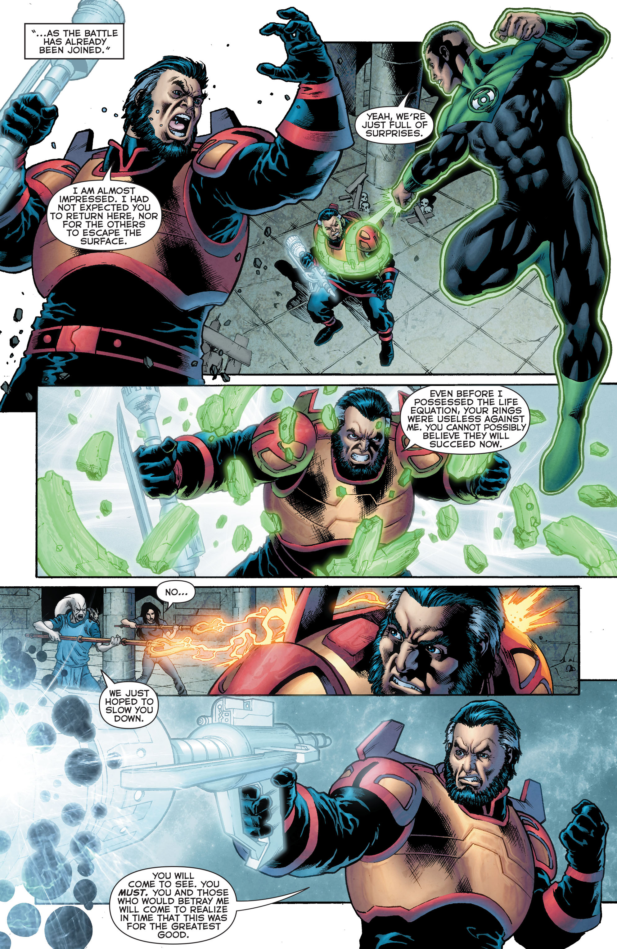 Read online Green Lantern: New Guardians comic -  Issue #37 - 17