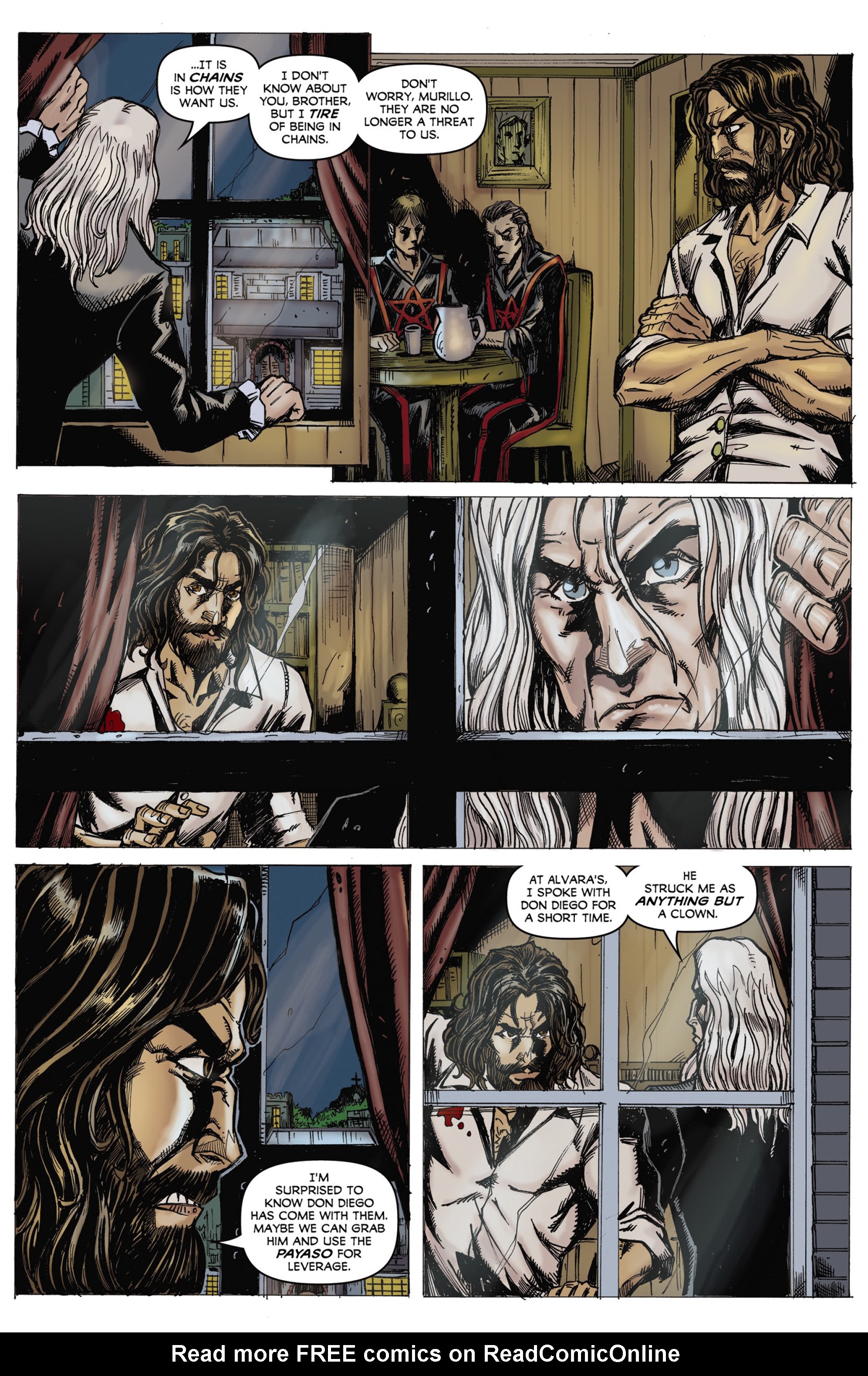 Read online Zorro: Rise of the Old Gods comic -  Issue #3 - 5